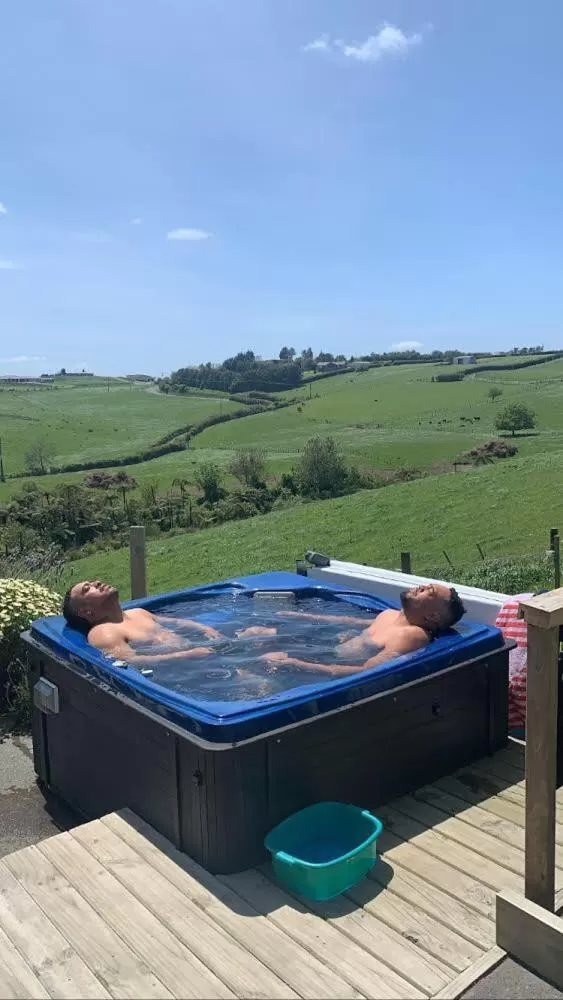 Hot Tub, Swimming Pool in Arohanui Rural Retreat B&B
