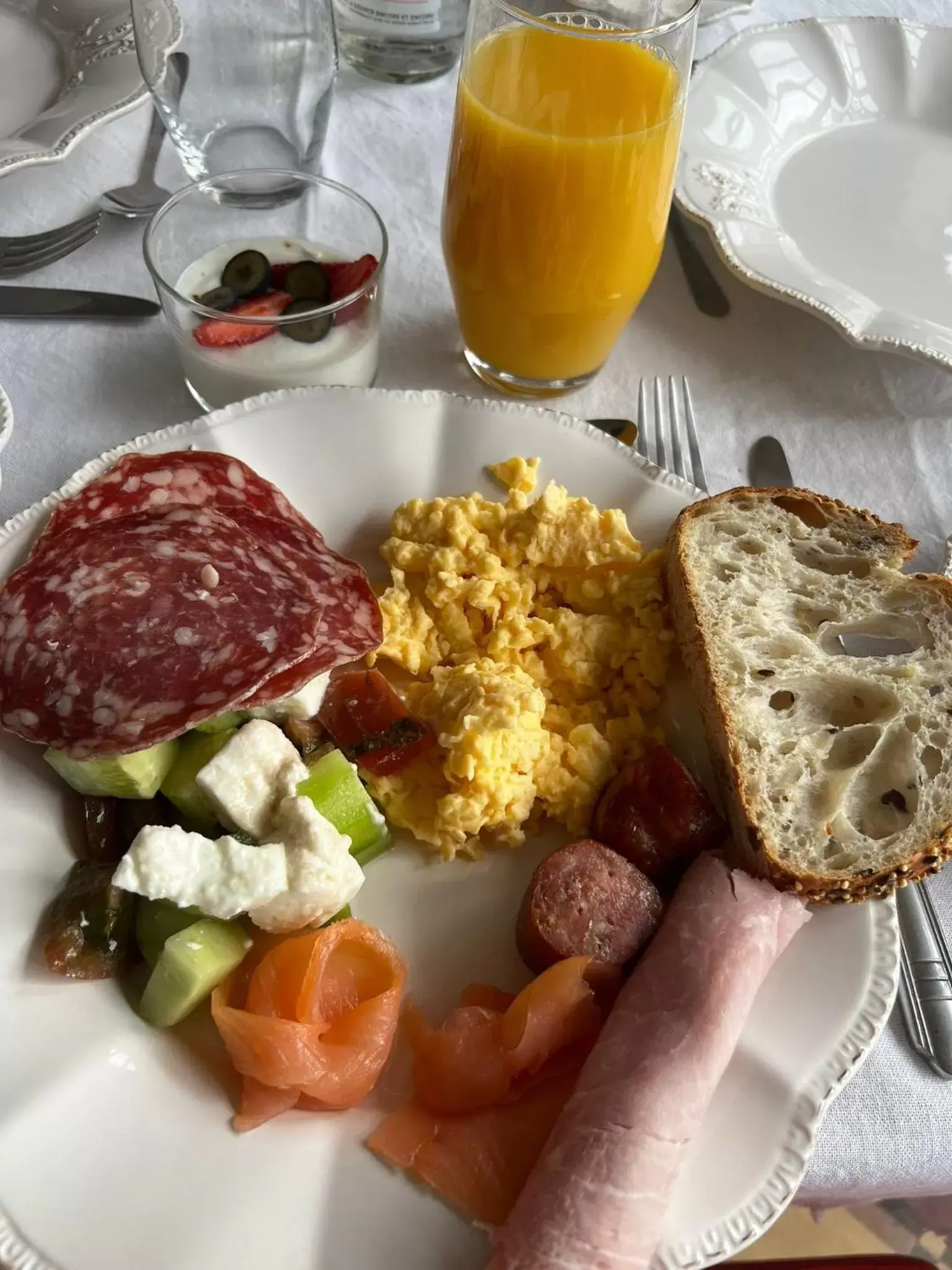 Breakfast in Hôtel du Parc