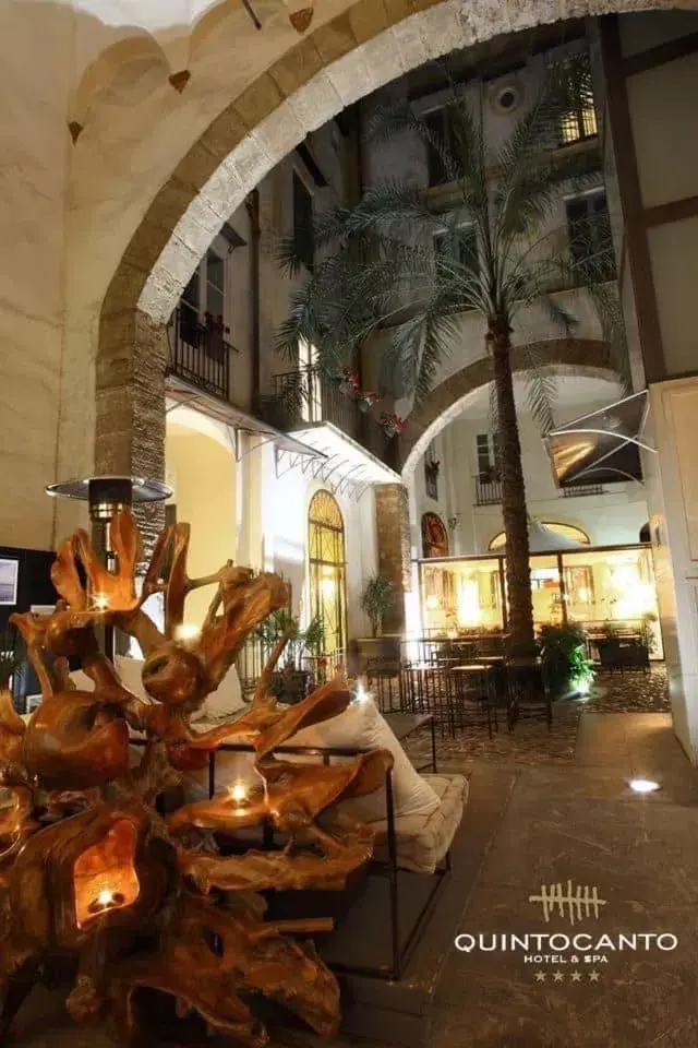 Patio in Quintocanto Hotel & Spa