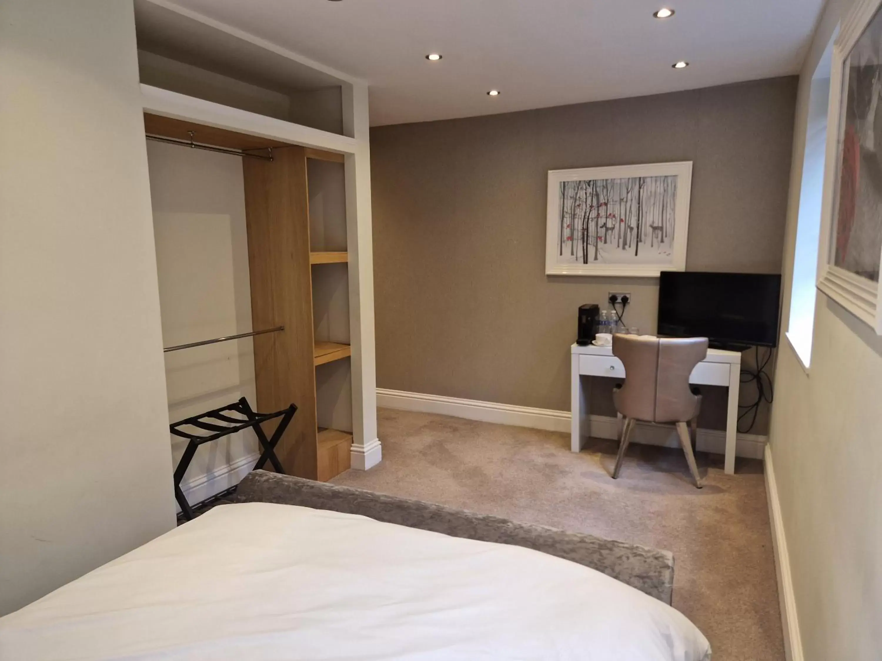 Bedroom, Bed in The George Wright Boutique Hotel, Bar & Restaurant Bedroom, Bed in The George Wright Boutique Hotel, Bar & Restaurant