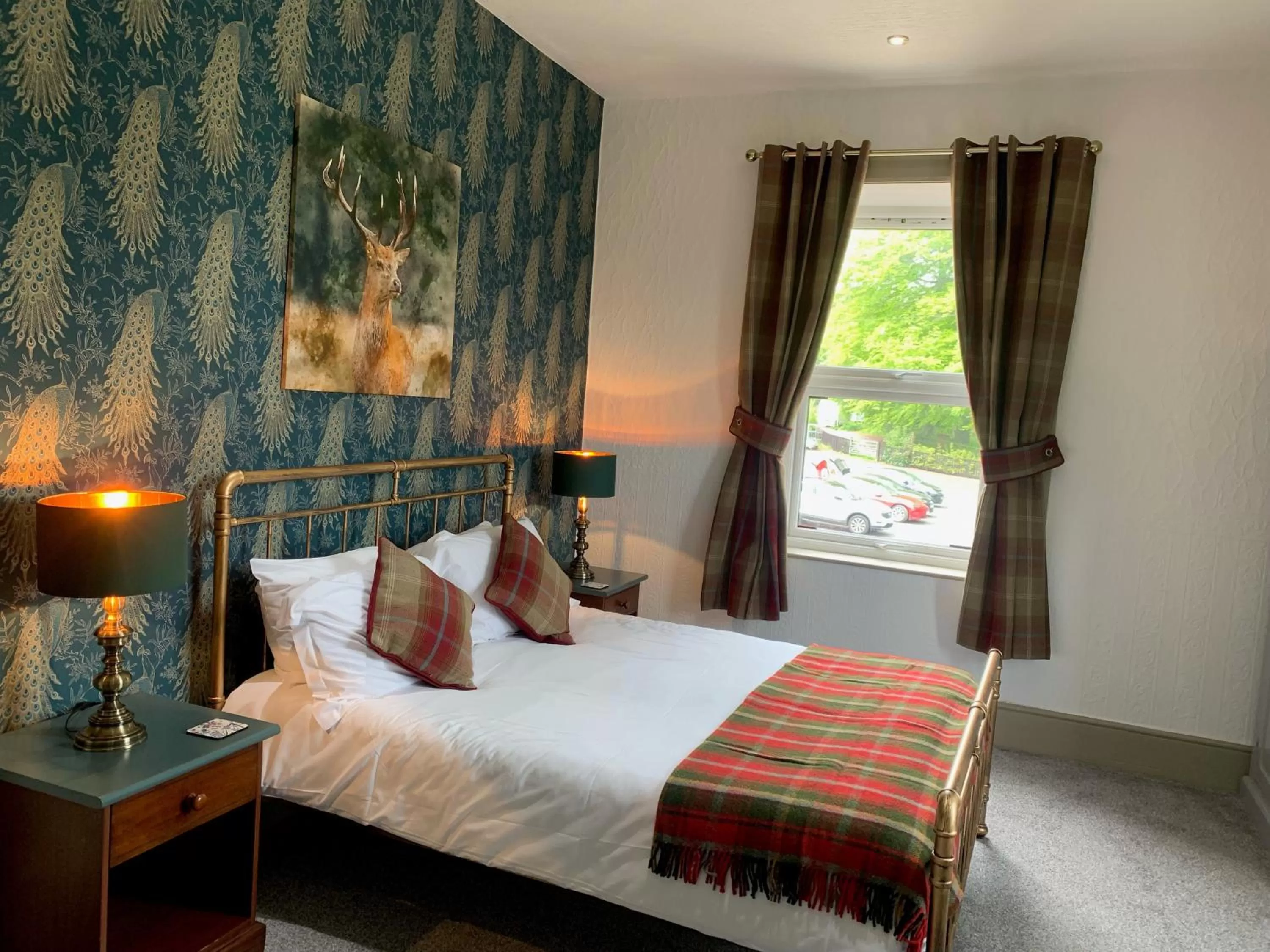 Bed in Hotel Rudyard