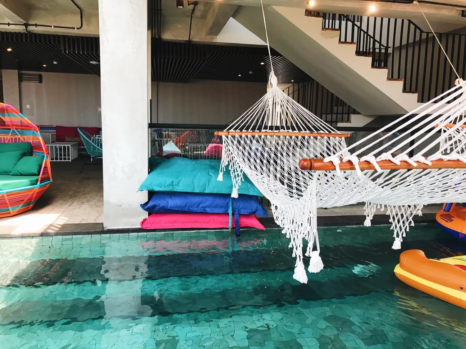 Swimming pool in Cara Cara Inn