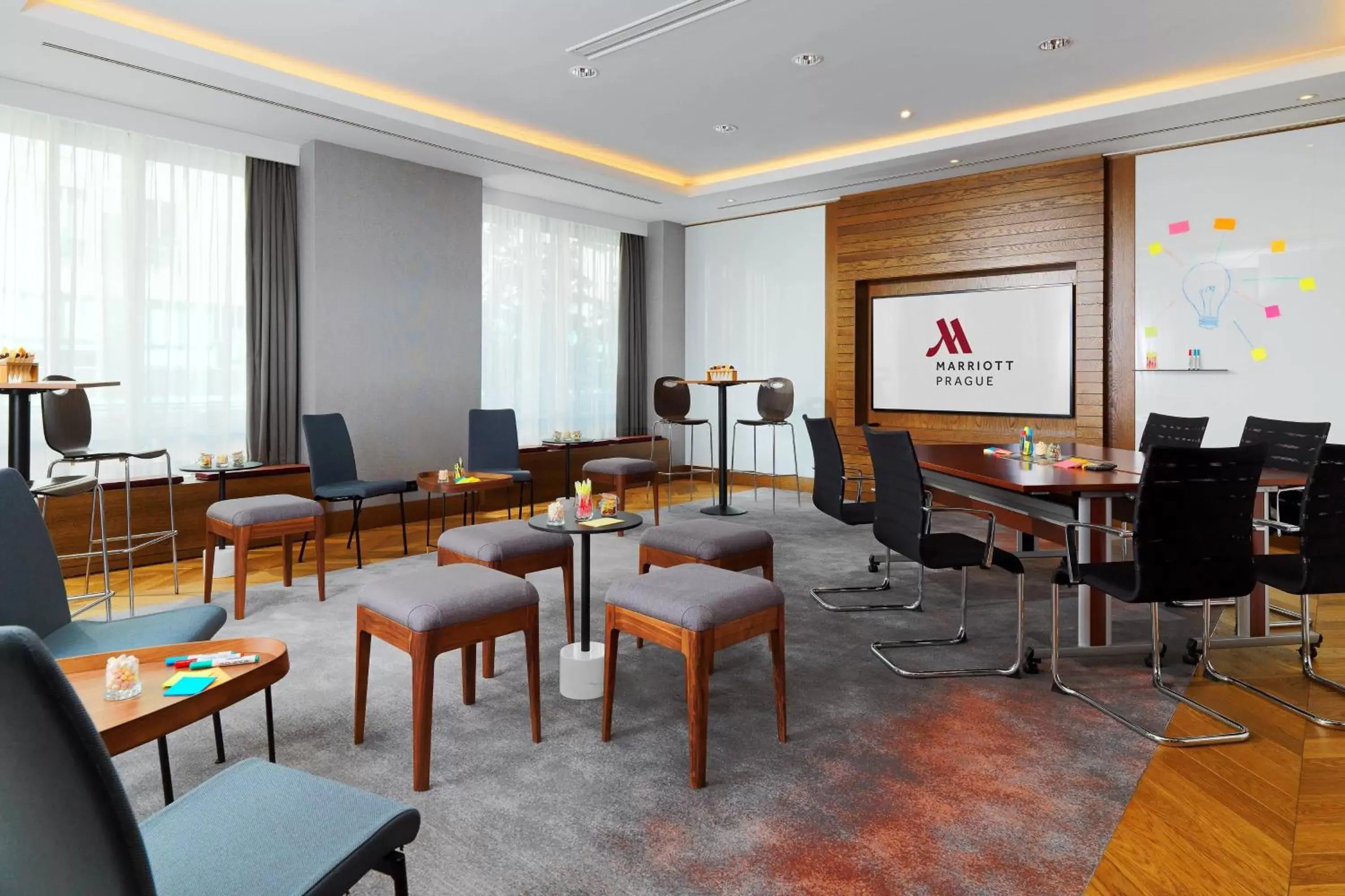 Meeting/conference room in Prague Marriott Hotel