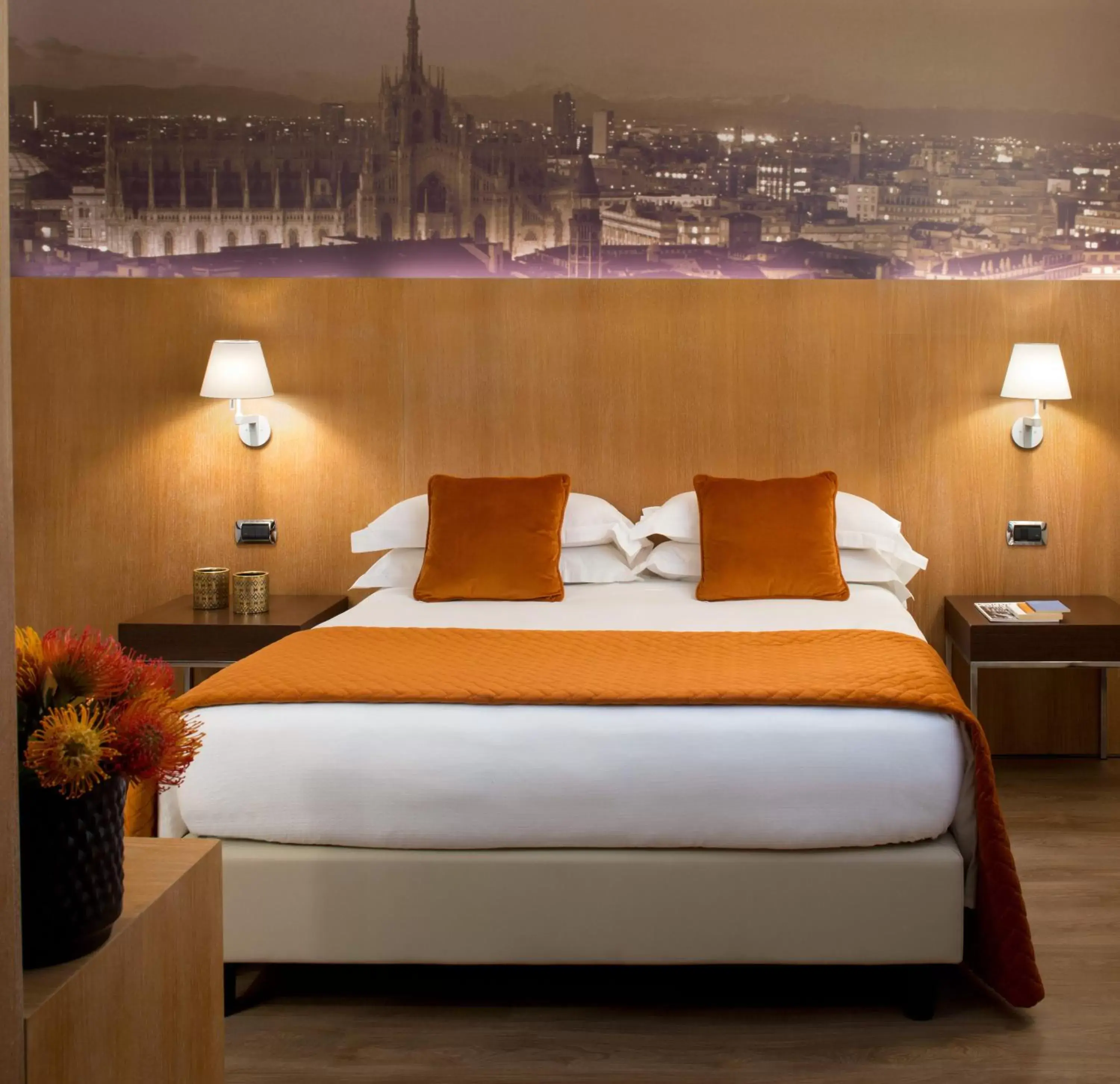Bed in Starhotels Ritz
