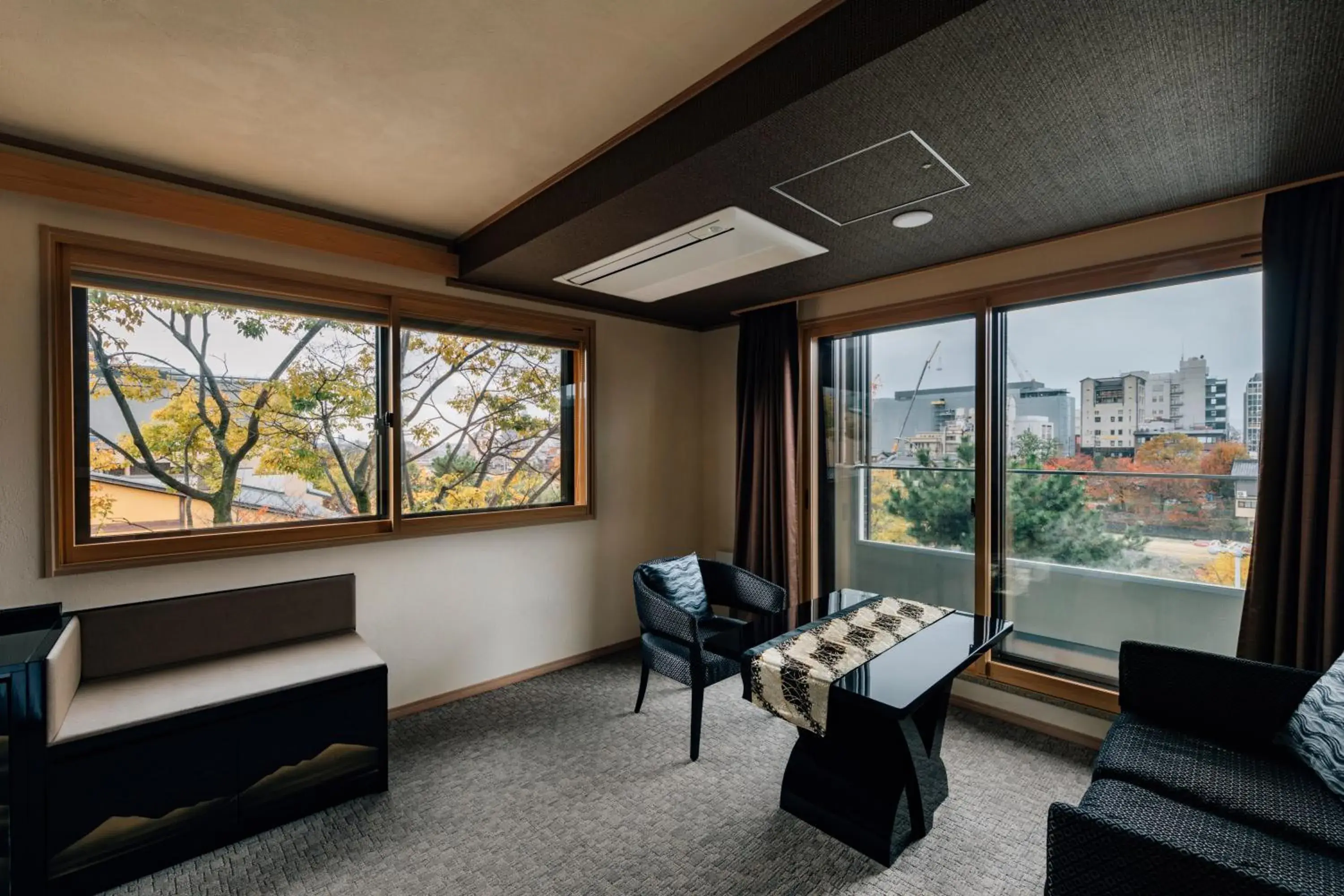 View (from property/room), Seating Area in Hotel Alza Kyoto