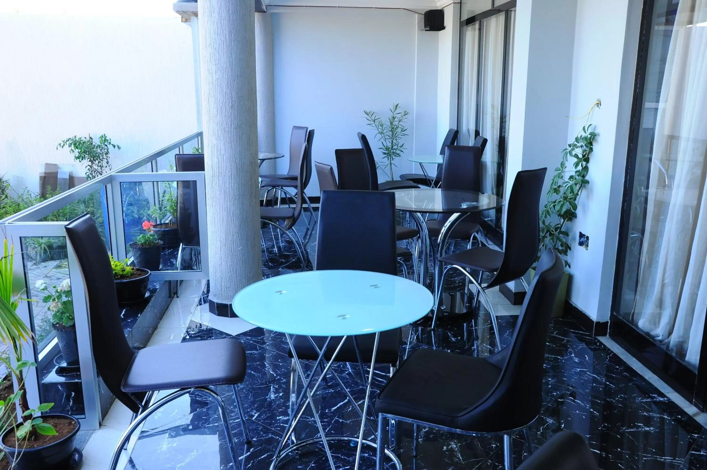 Balcony/Terrace in North Addis Hotel