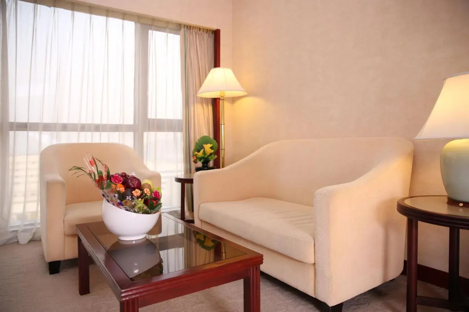 Seating Area in Best Western Premier Shenzhen Felicity Hotel