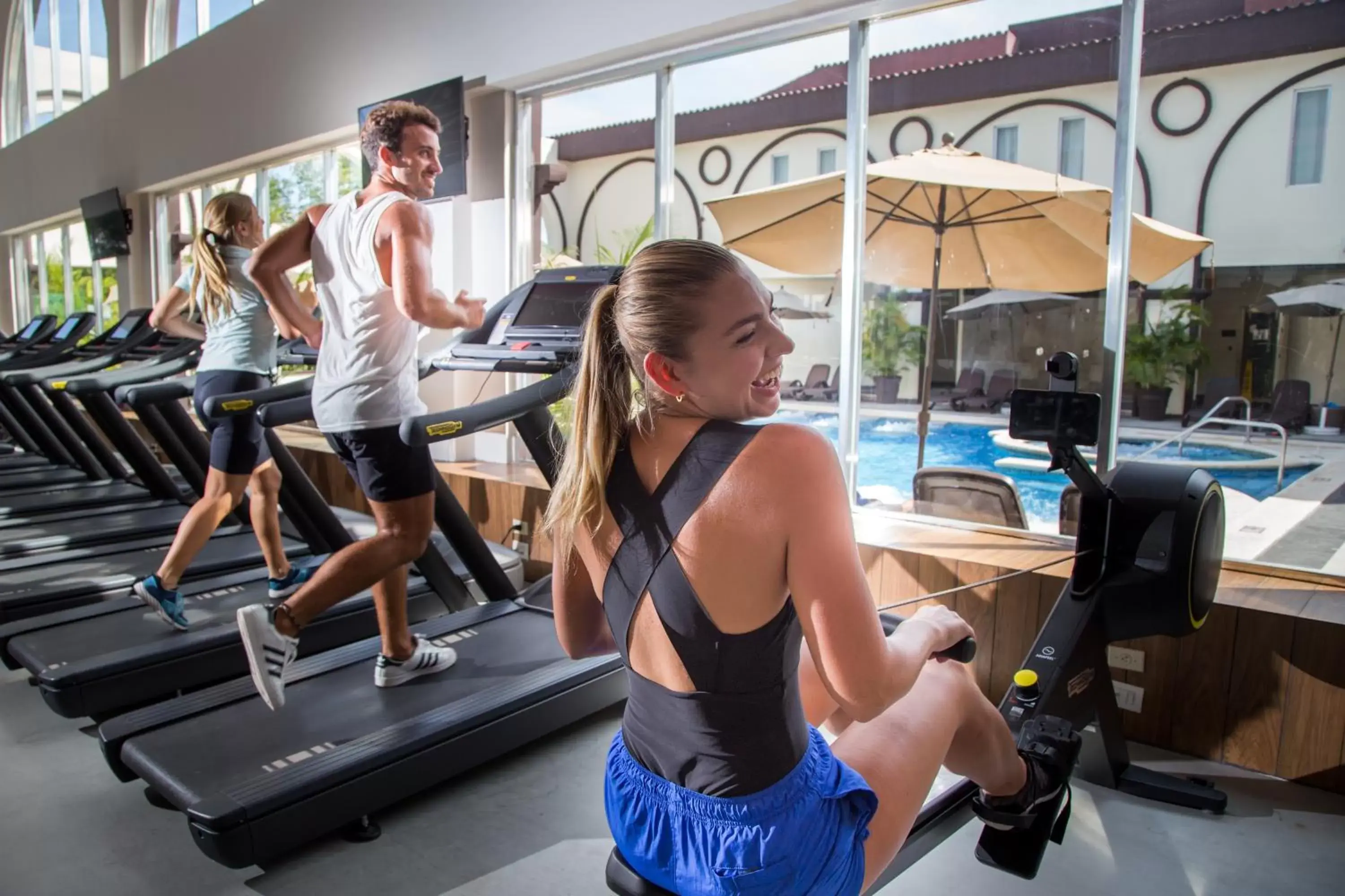 Fitness centre/facilities, Fitness Center/Facilities in Select Club at Sandos Playacar All Inclusive - Adults Only Area