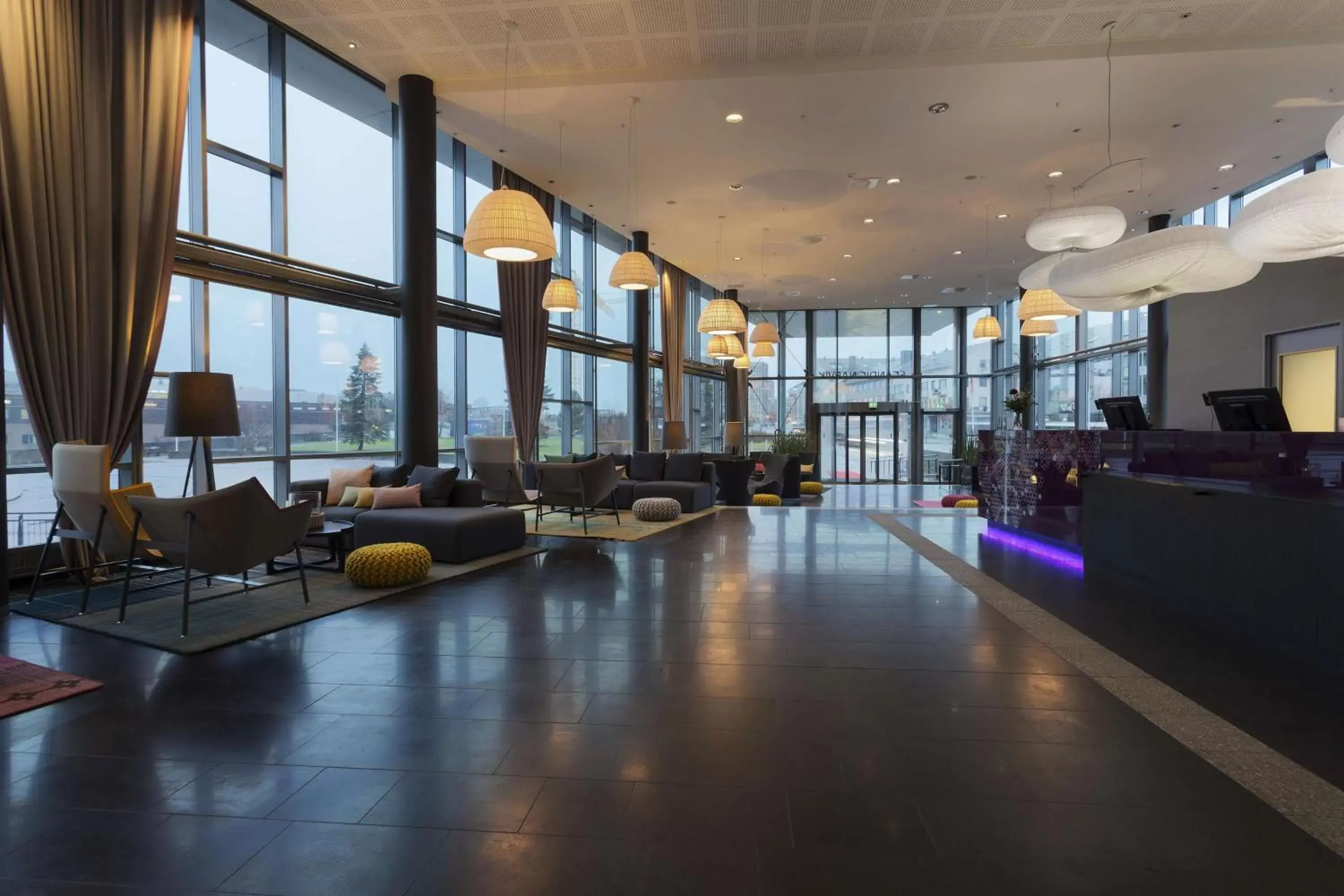 Lobby or reception in Scandic Narvik