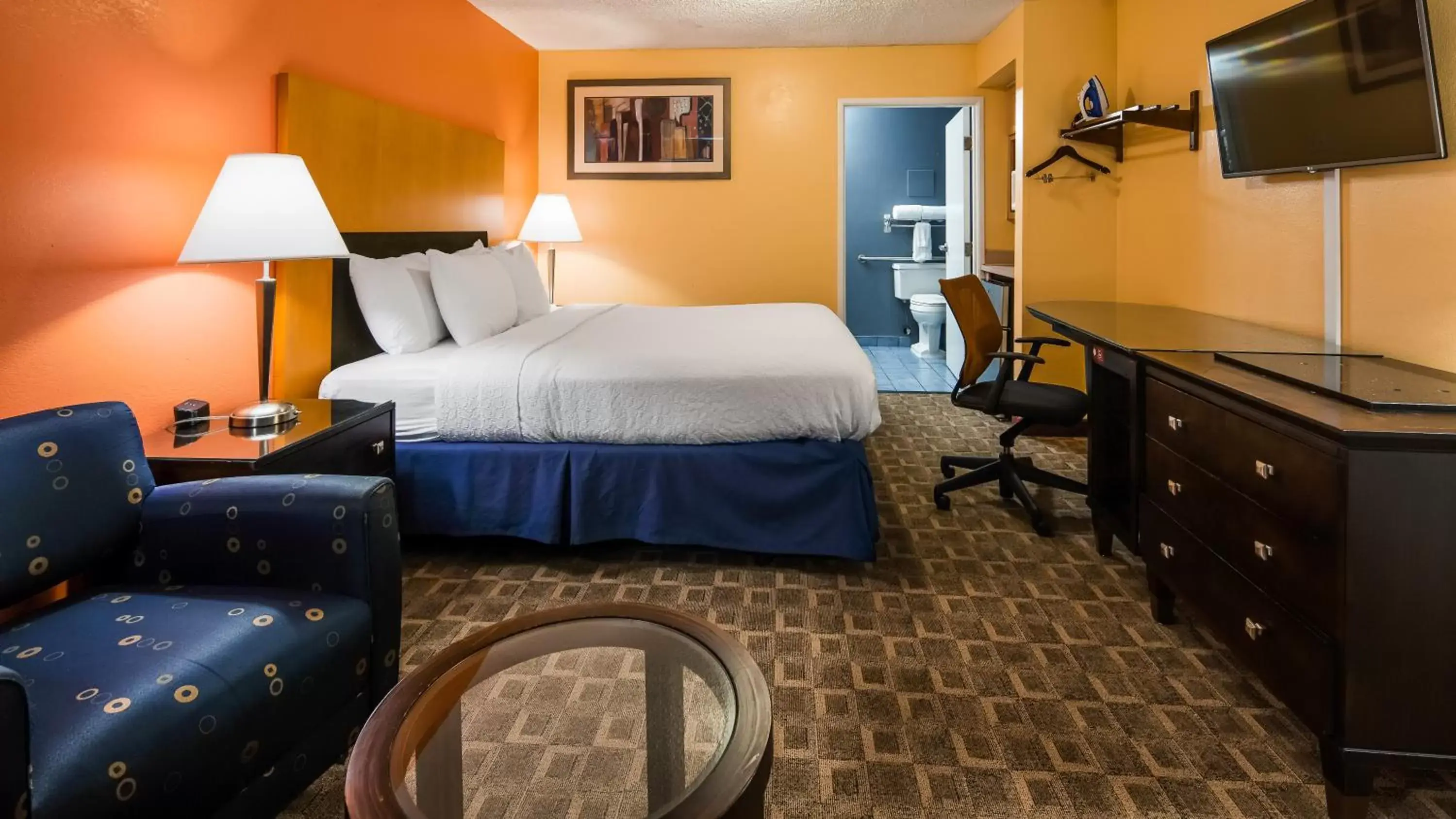 Bedroom, Bed in SureStay Plus Hotel by Best Western Fayetteville