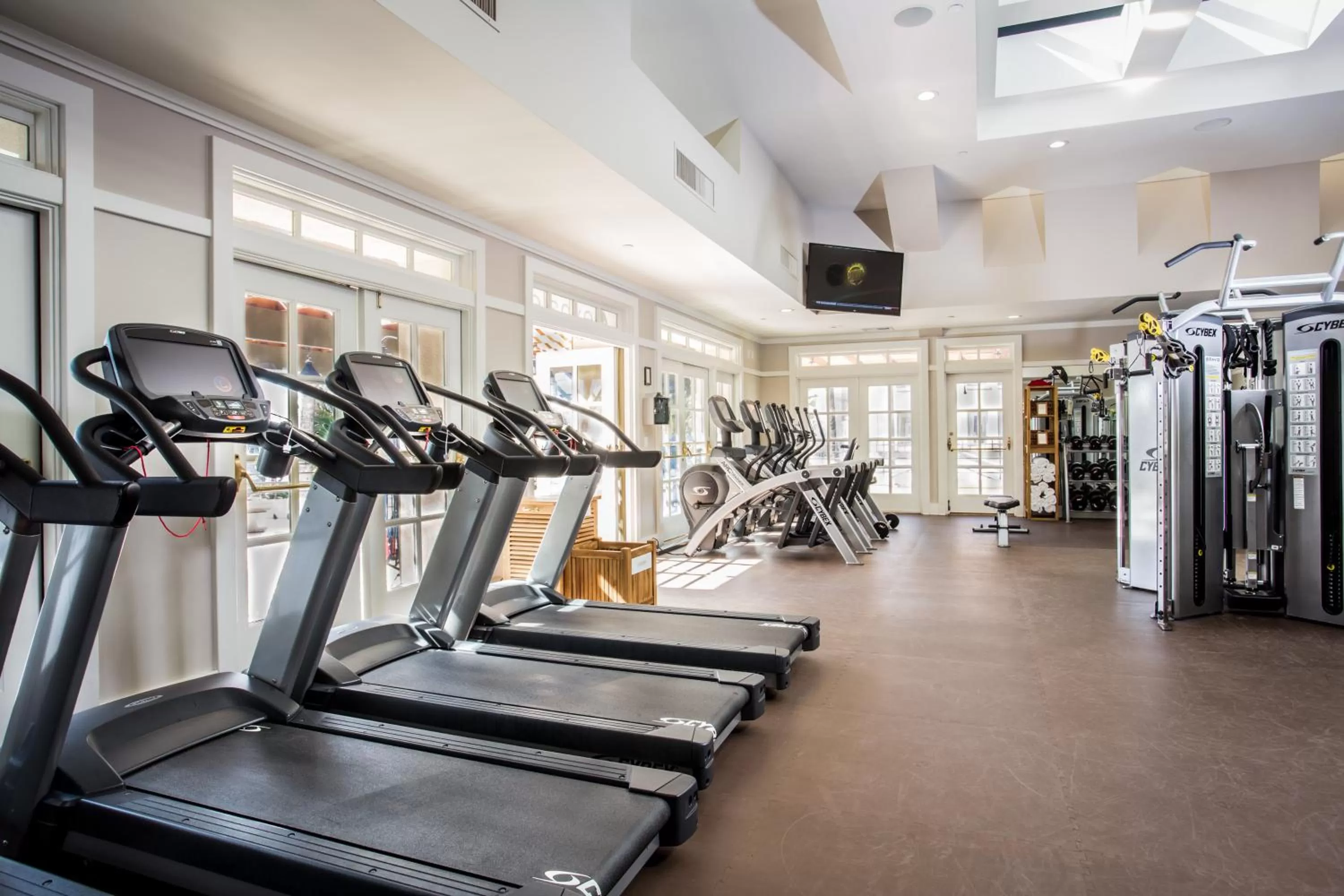Fitness centre/facilities in Fairmont Miramar Hotel & Bungalows
