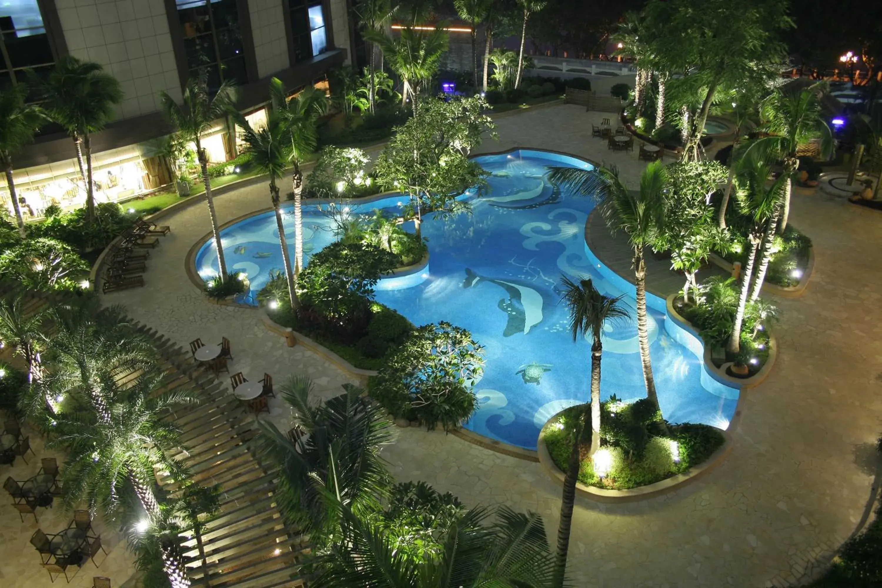 Swimming pool, Pool View in Huizhou Kande International Hotel