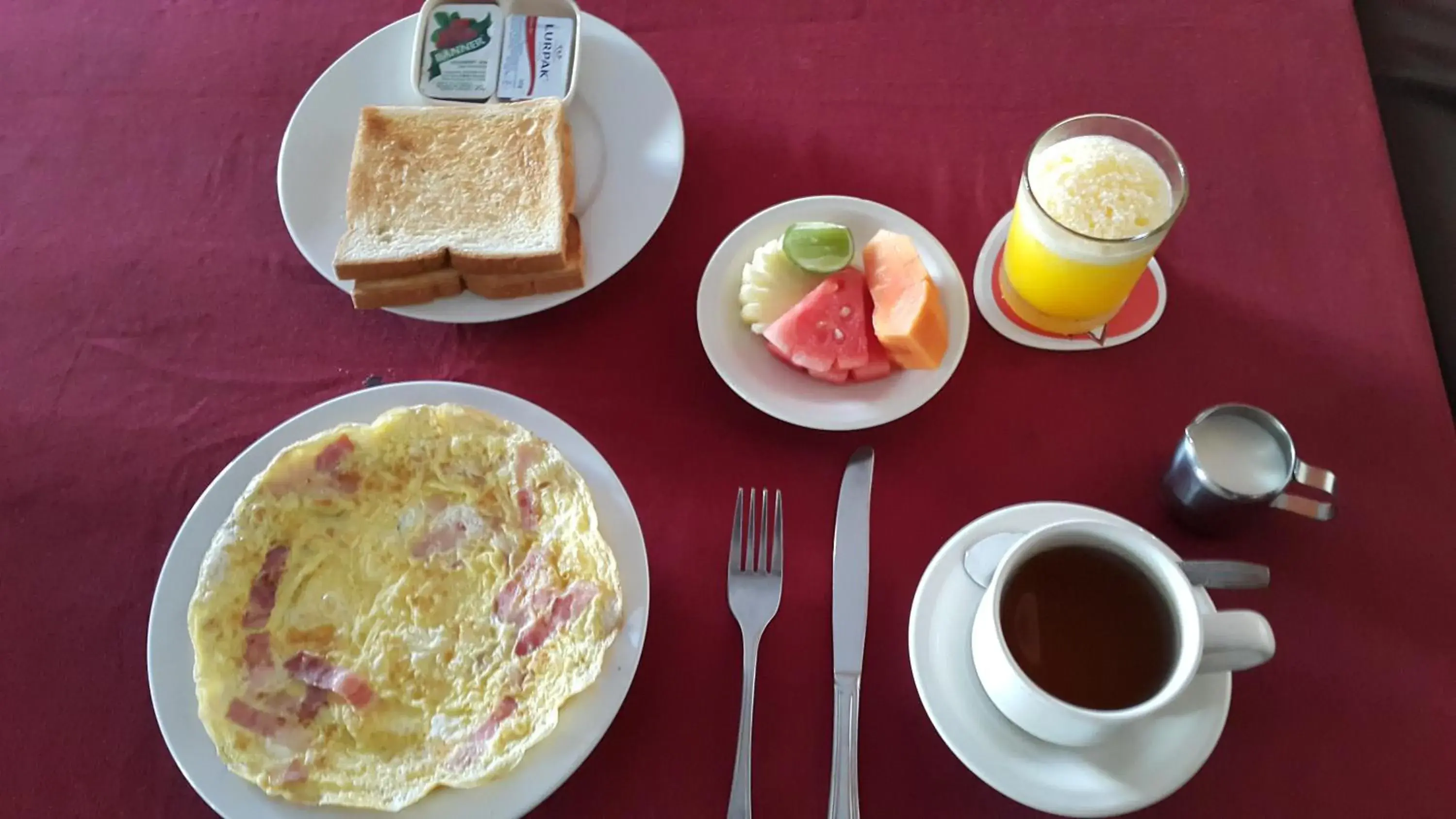 Breakfast in La Walon Hotel