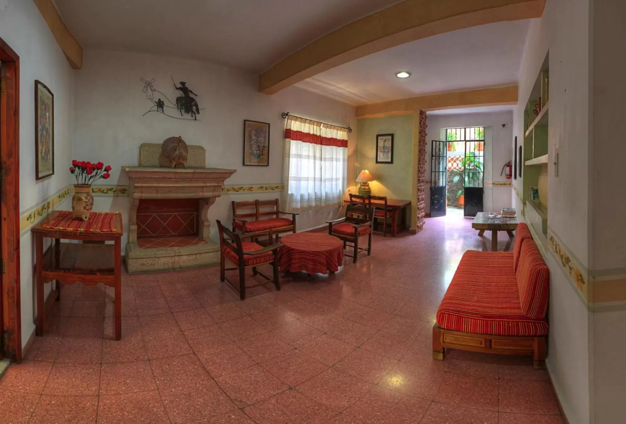 Library in Hotel Posada San Javier