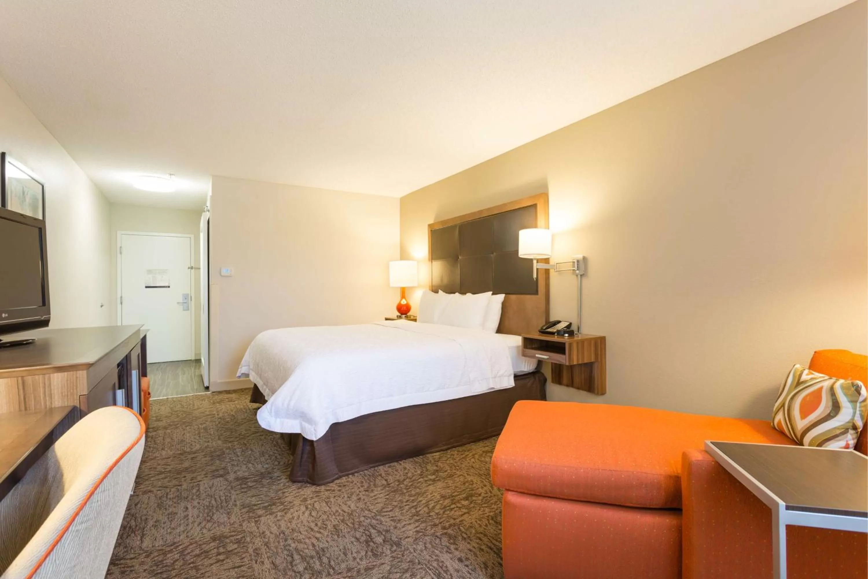 Bed in Hampton Inn Havelock