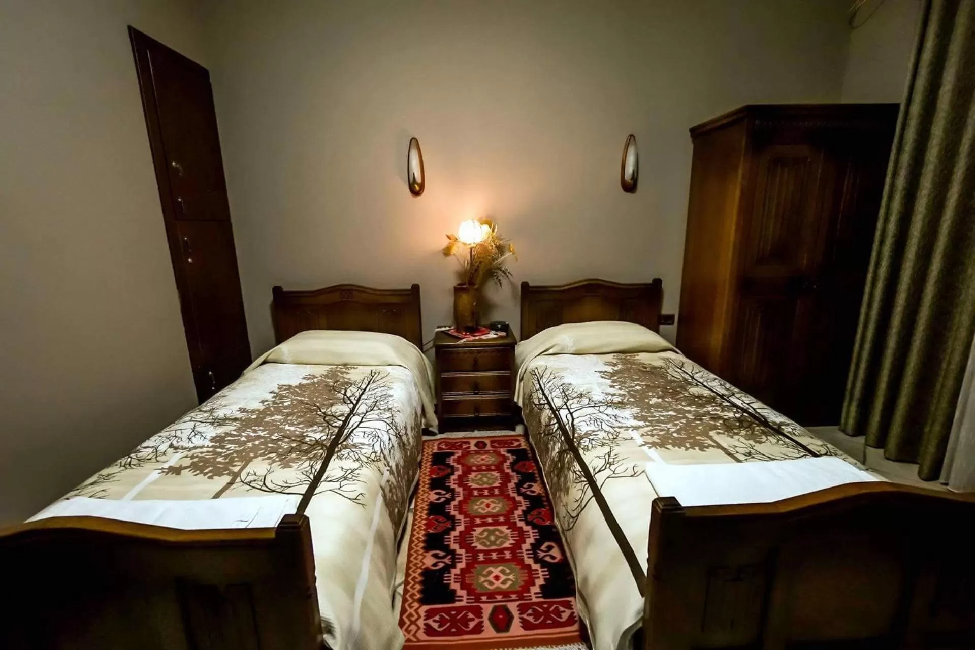 Bed in Real Scampis Hotel