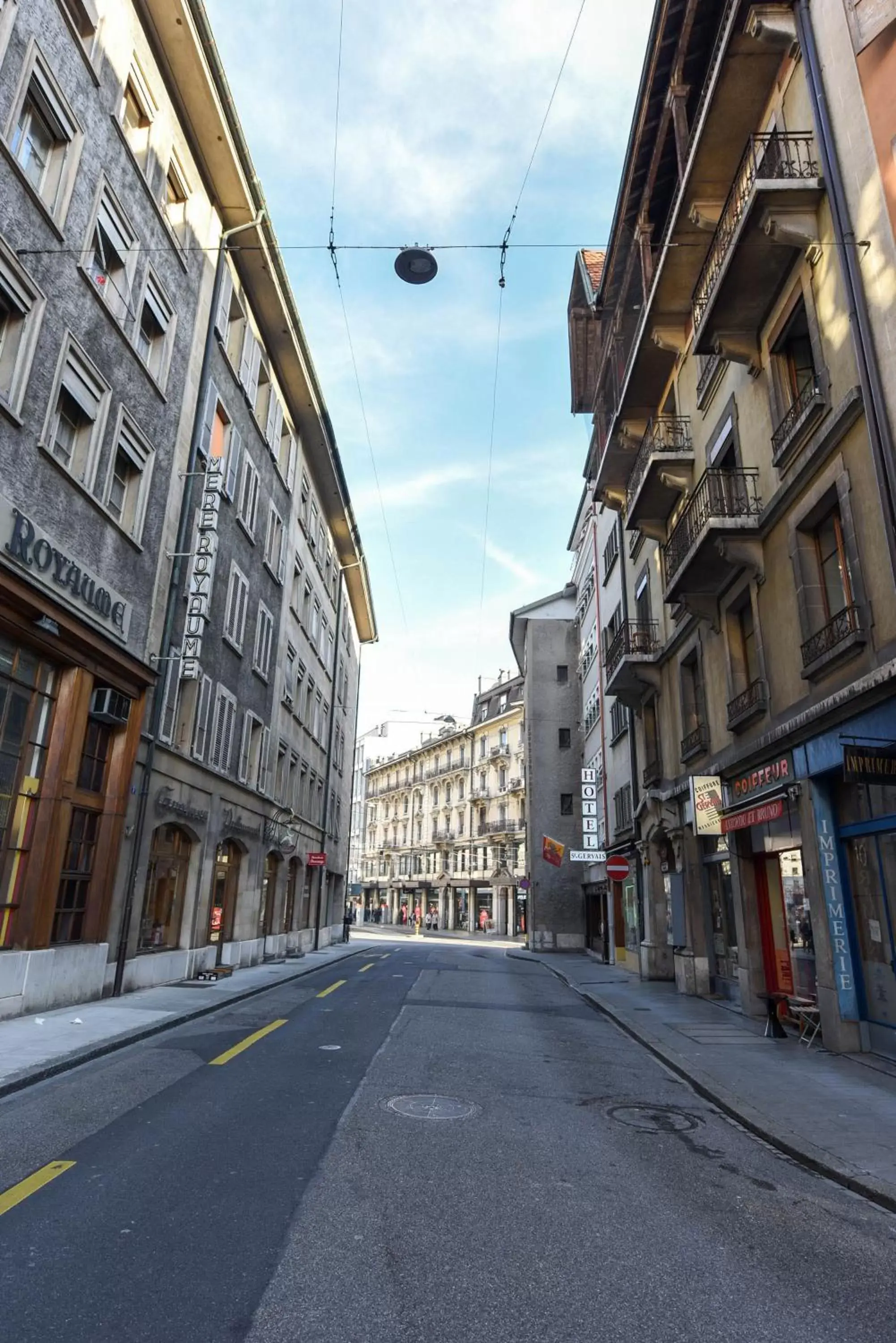 Street view, Neighborhood in Hotel St. Gervais