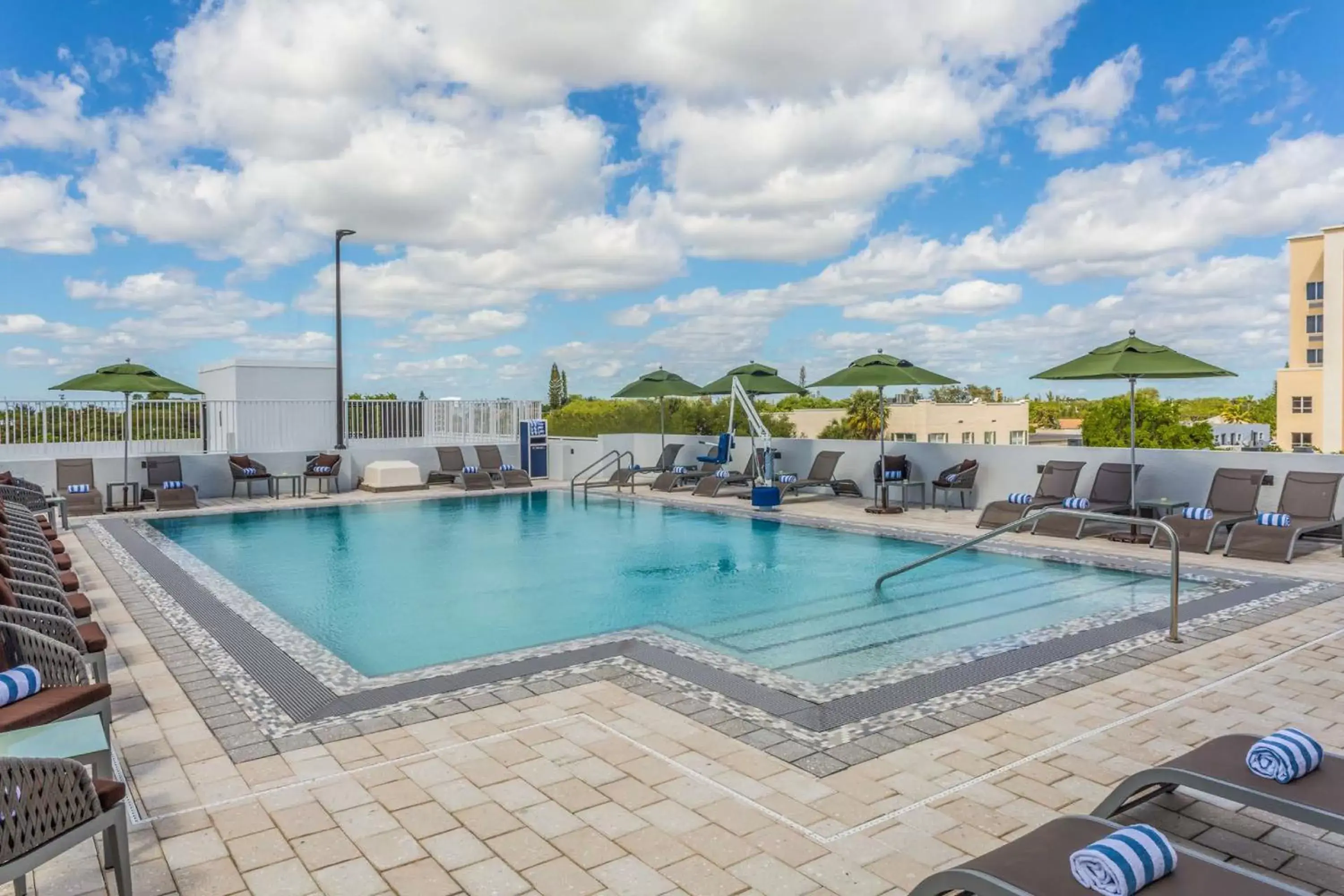 Swimming Pool in Wyndham Garden Ft Lauderdale Airport & Cruise Port