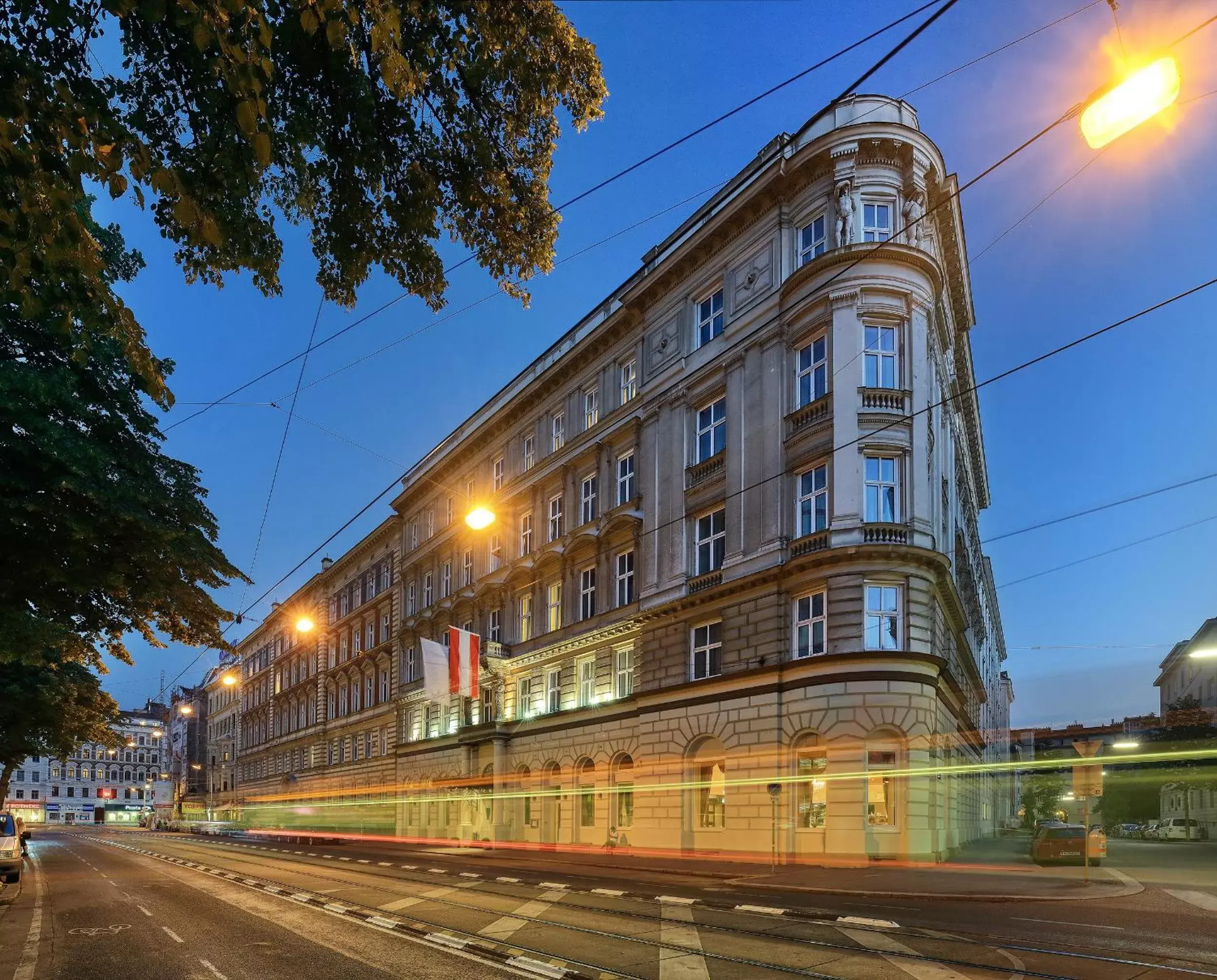 Property Building in Hotel Bellevue Wien