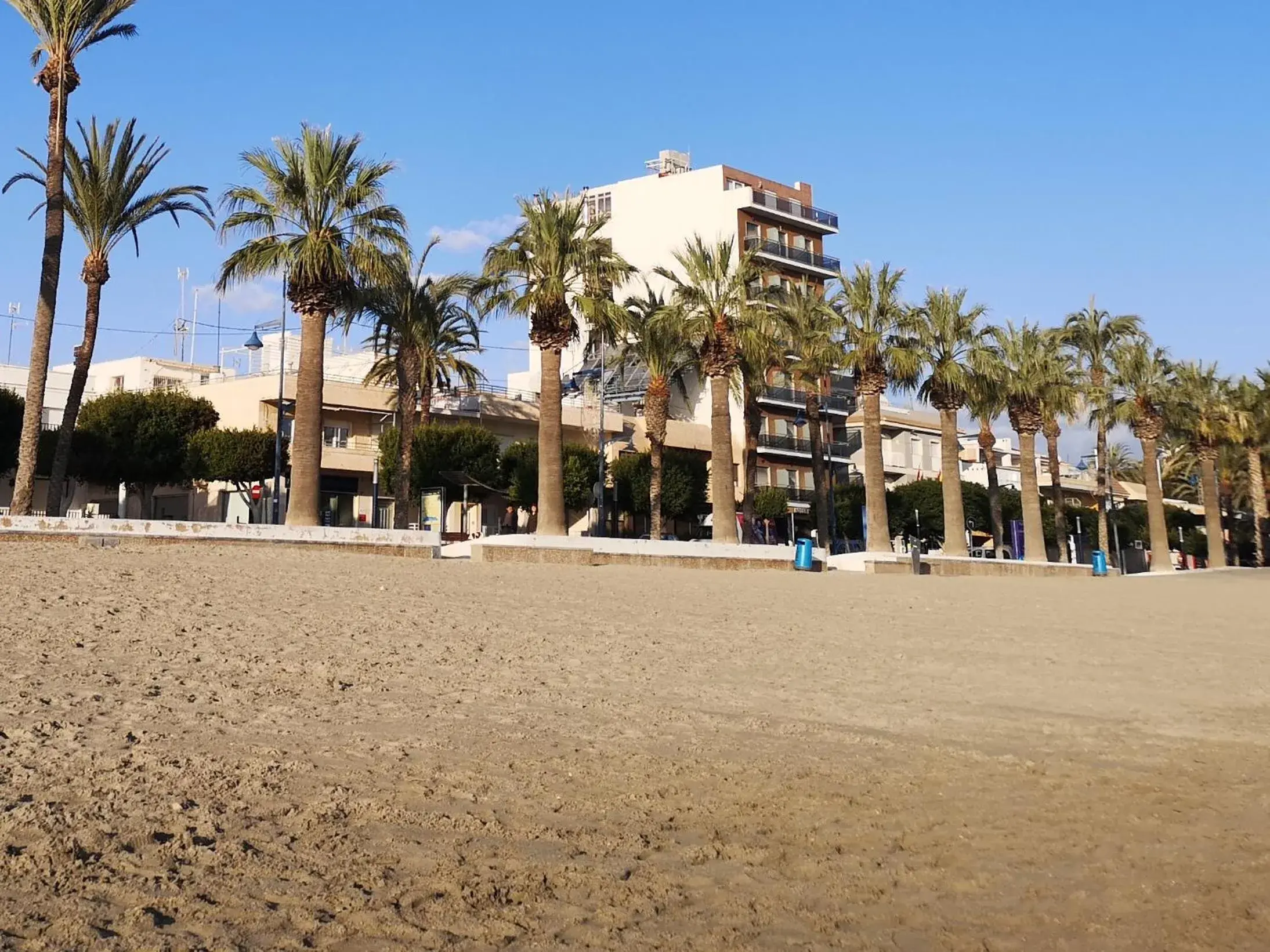 Property building, Beach in Hotel Ribera