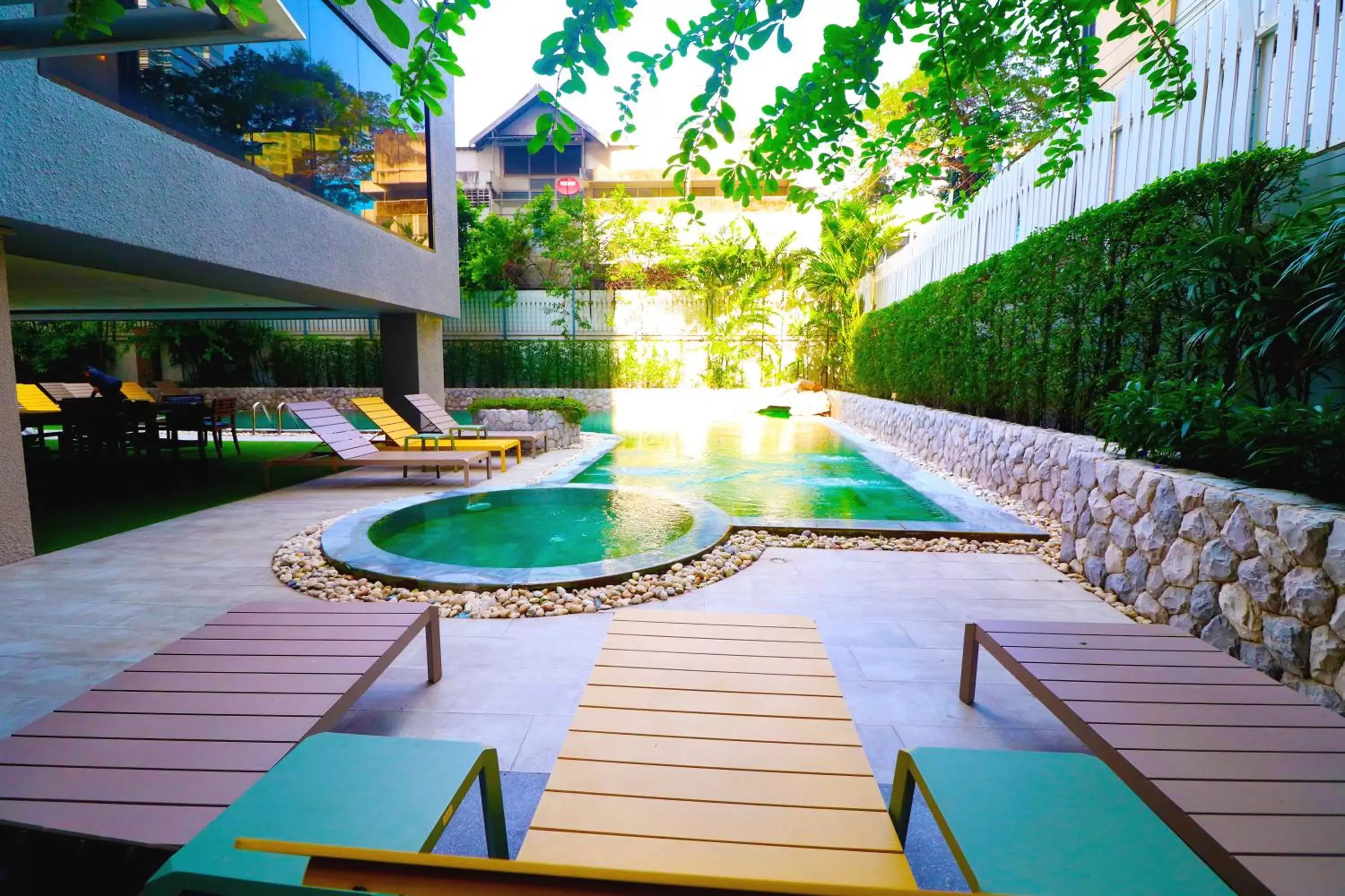 Swimming pool in The Quarter Saladaeng by UHG - Formerly Siri Sathorn