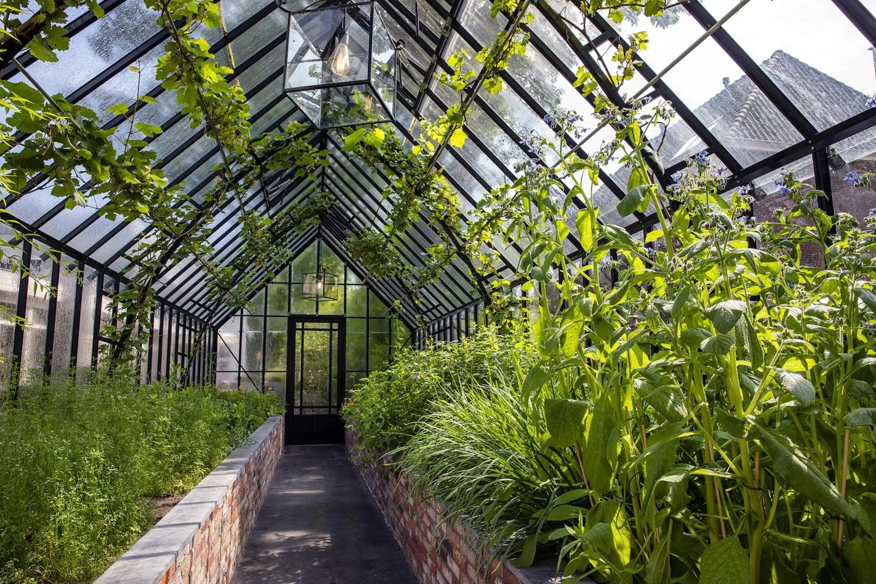 Garden in Hotel de Leijhof Oisterwijk