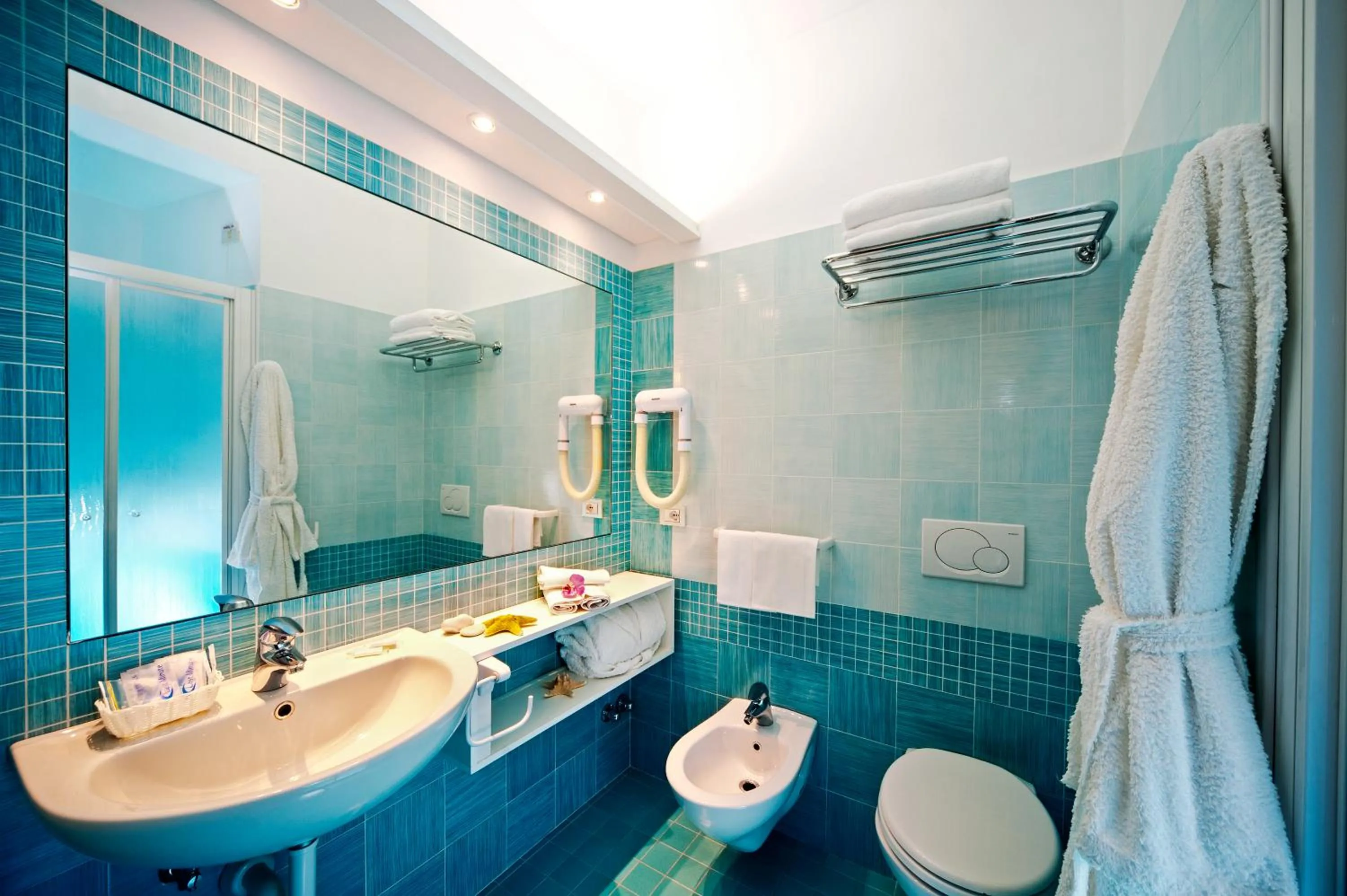 Bathroom in Hotel Ulisse