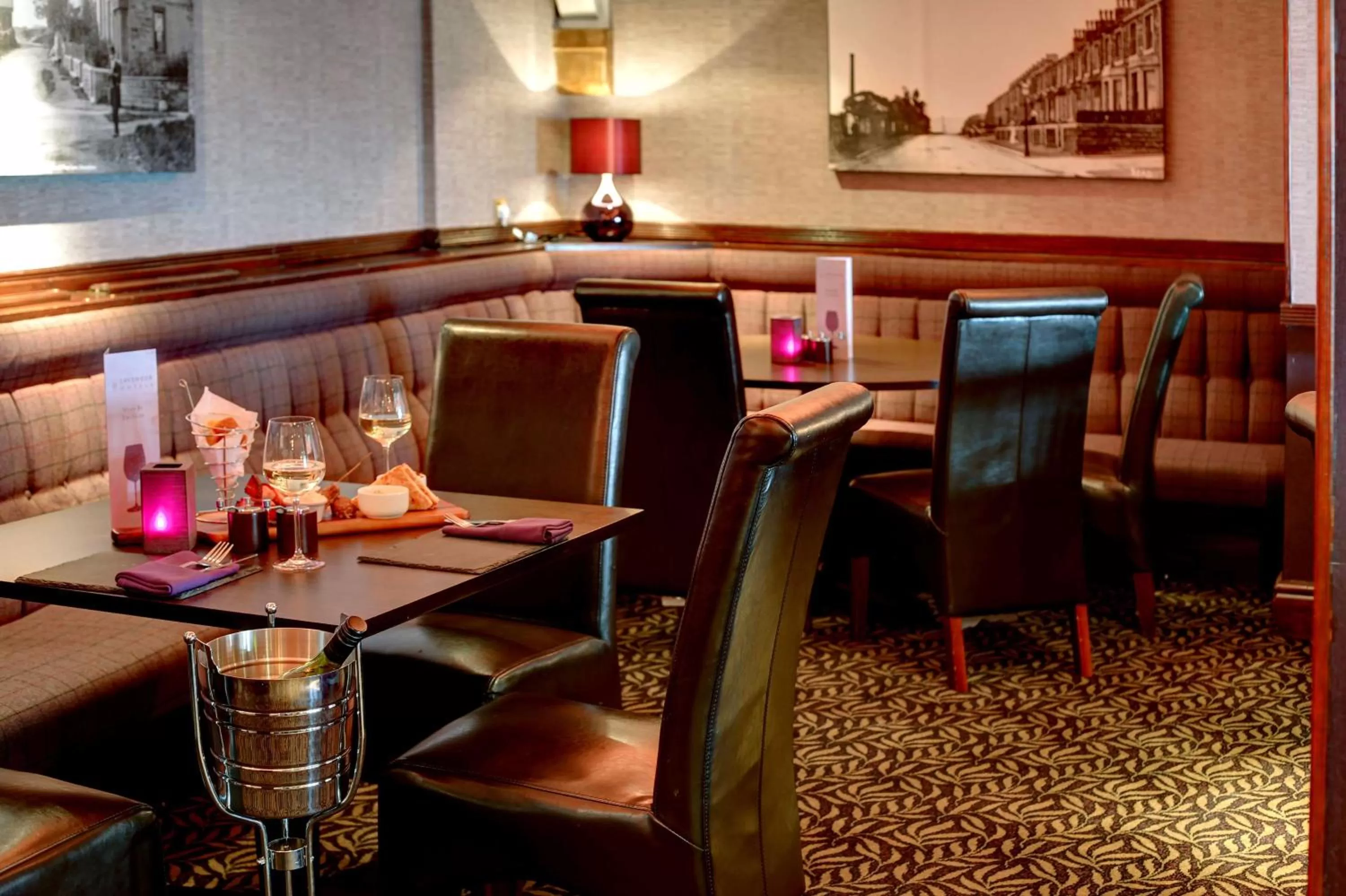 Restaurant/places to eat in Higher Trapp Hotel