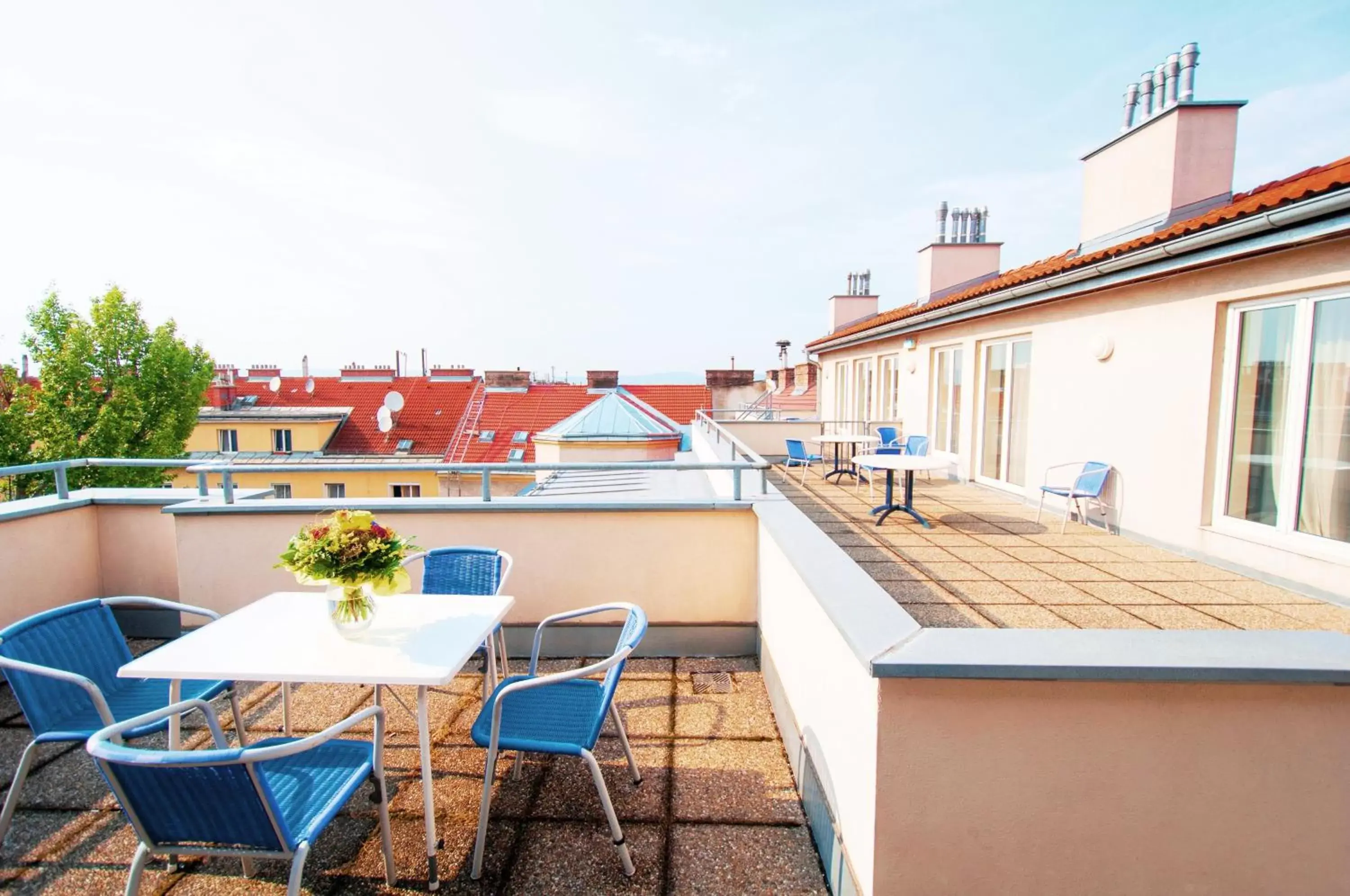 Balcony/Terrace in Hotel Allegro Wien