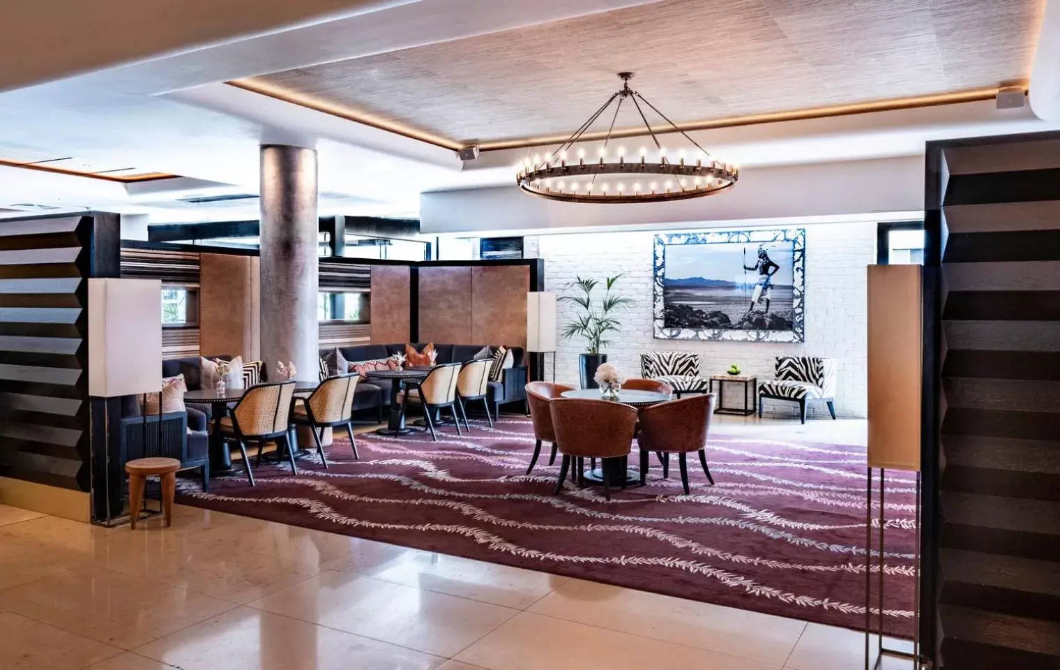 Lobby or reception, Restaurant/Places to Eat in The Croke Park Hotel