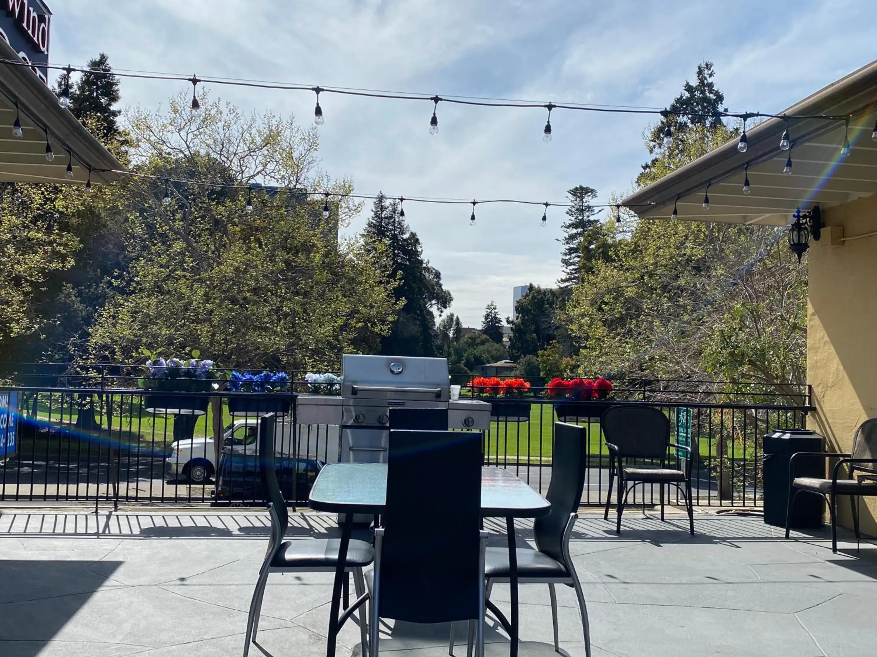 Patio in Westwind Lodge