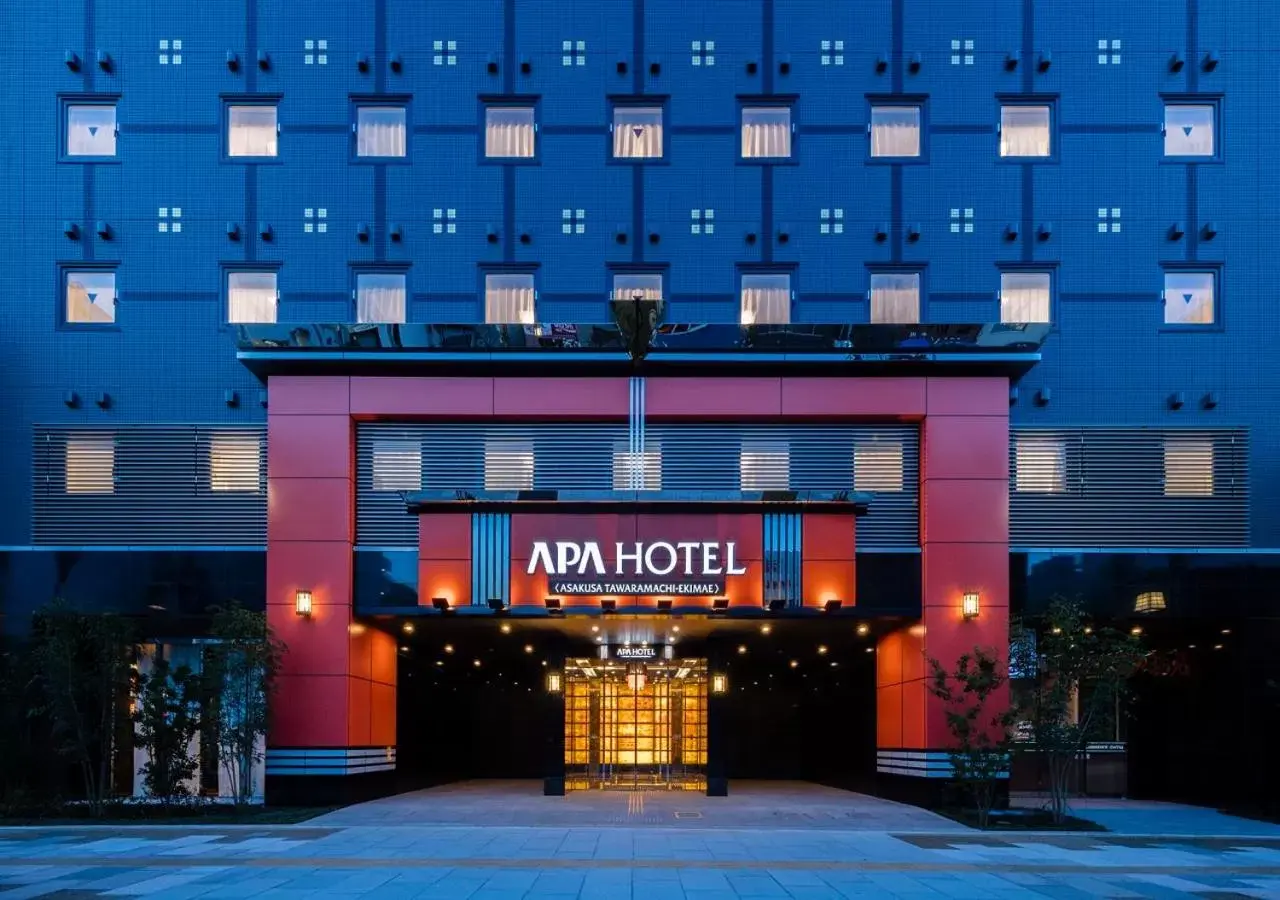 Facade/entrance in APA Hotel Asakusa Tawaramachi Ekimae