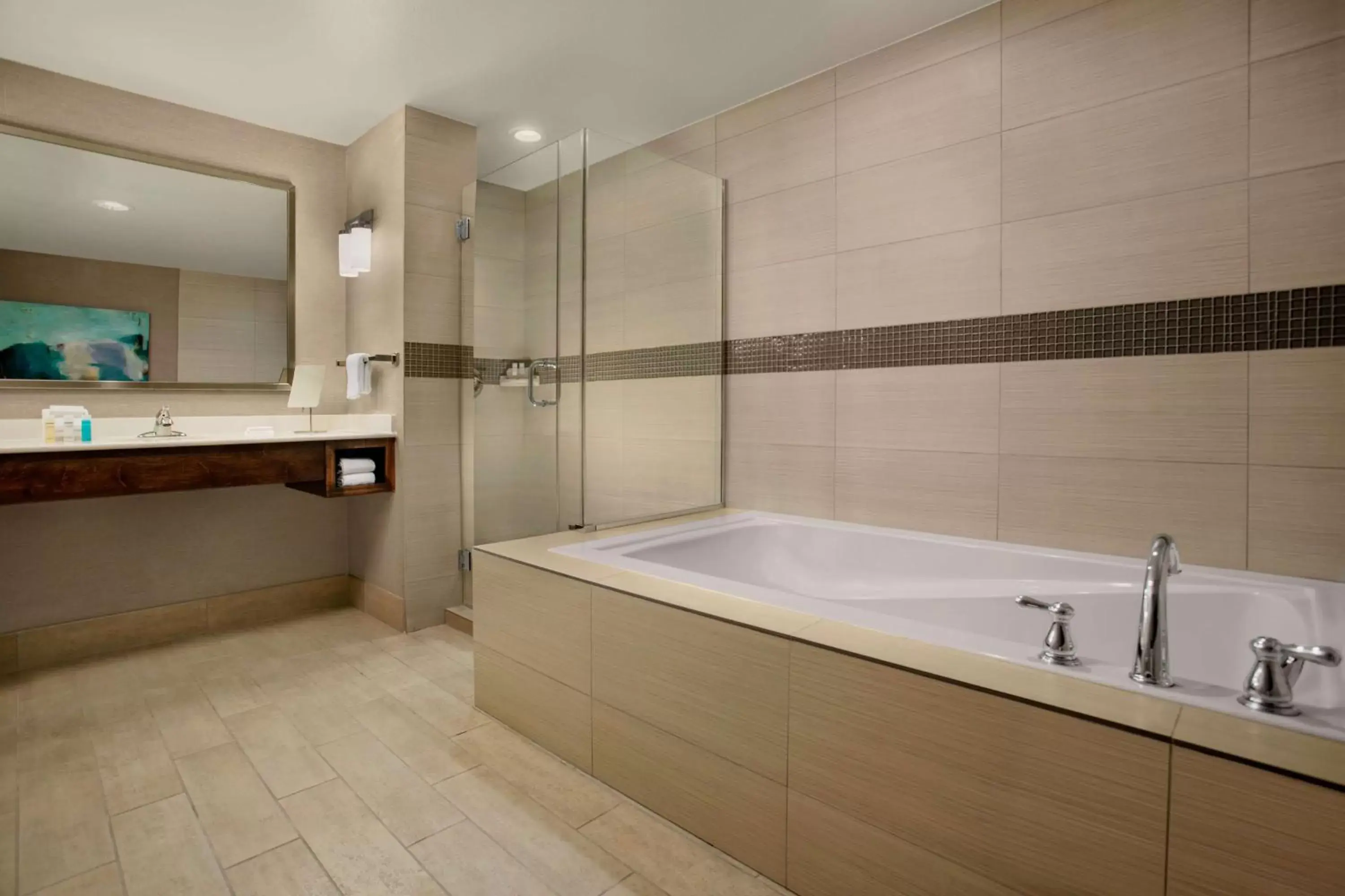 Bathroom in Hilton Garden Inn Lubbock