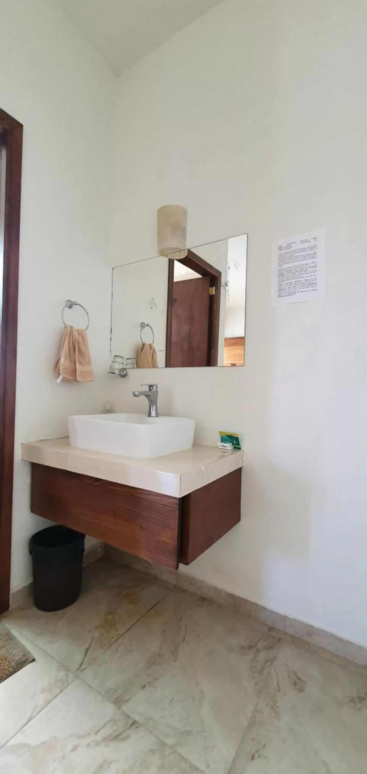 Bathroom, Bed in Carri Surf Studio
