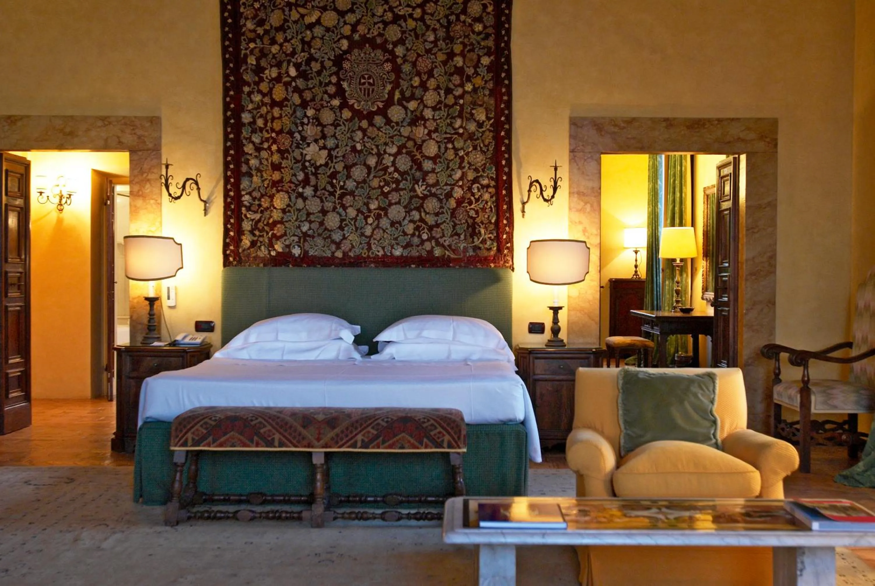 Photo of the whole room, Bed in La Posta Vecchia Hotel