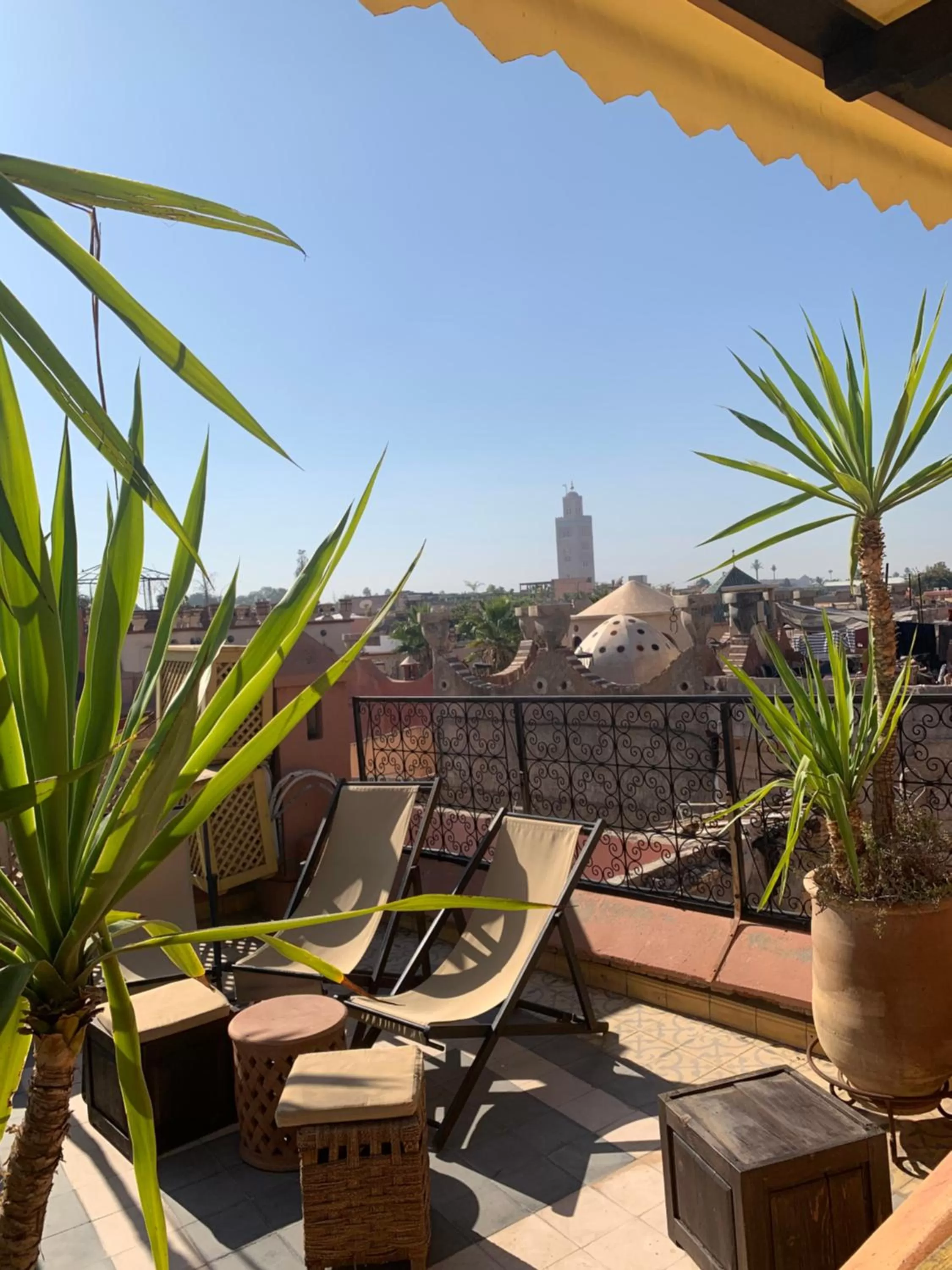 Balcony/Terrace in Riad Ghali Hotel & SPA