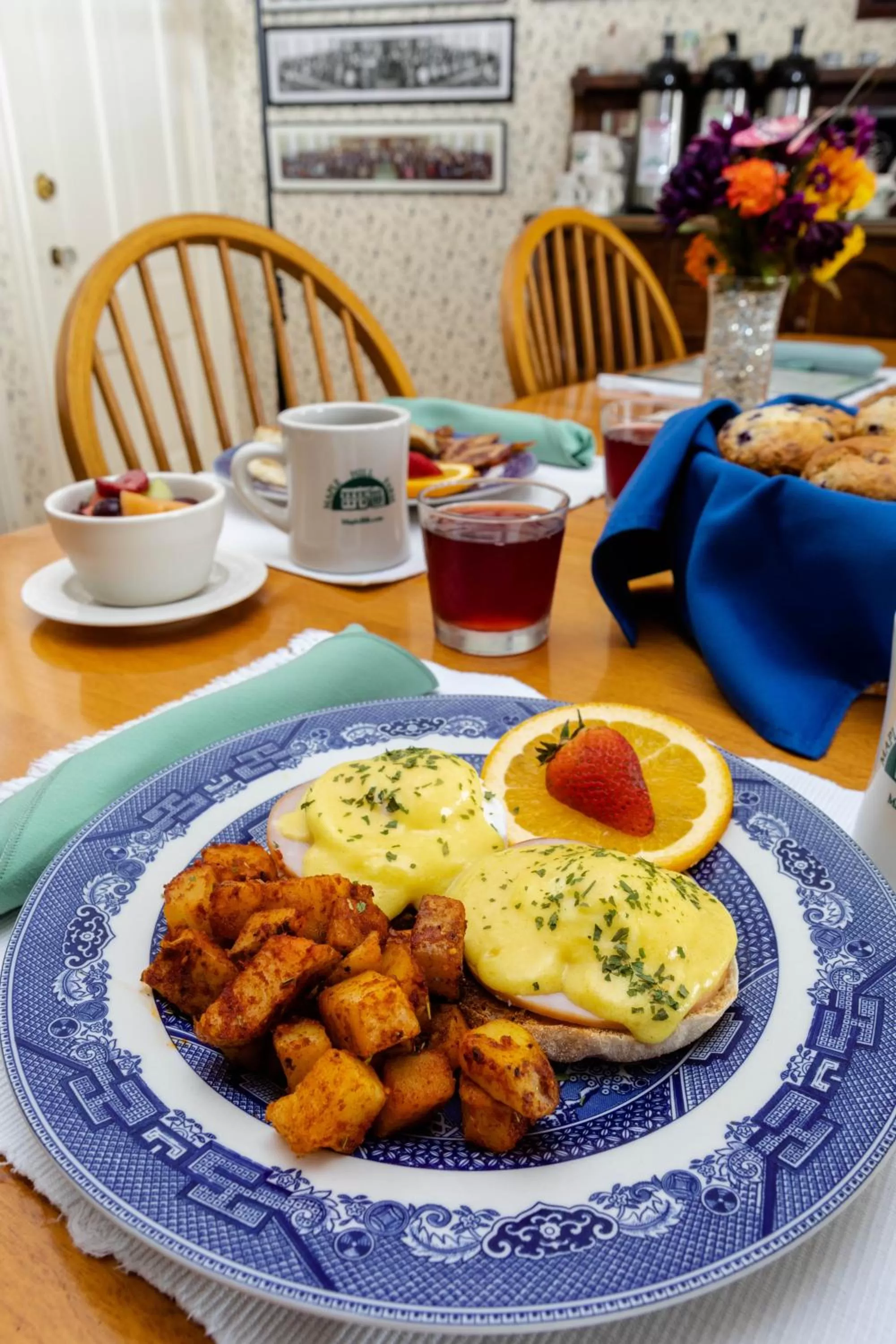 Food close-up in Maple Hill Farm Inn