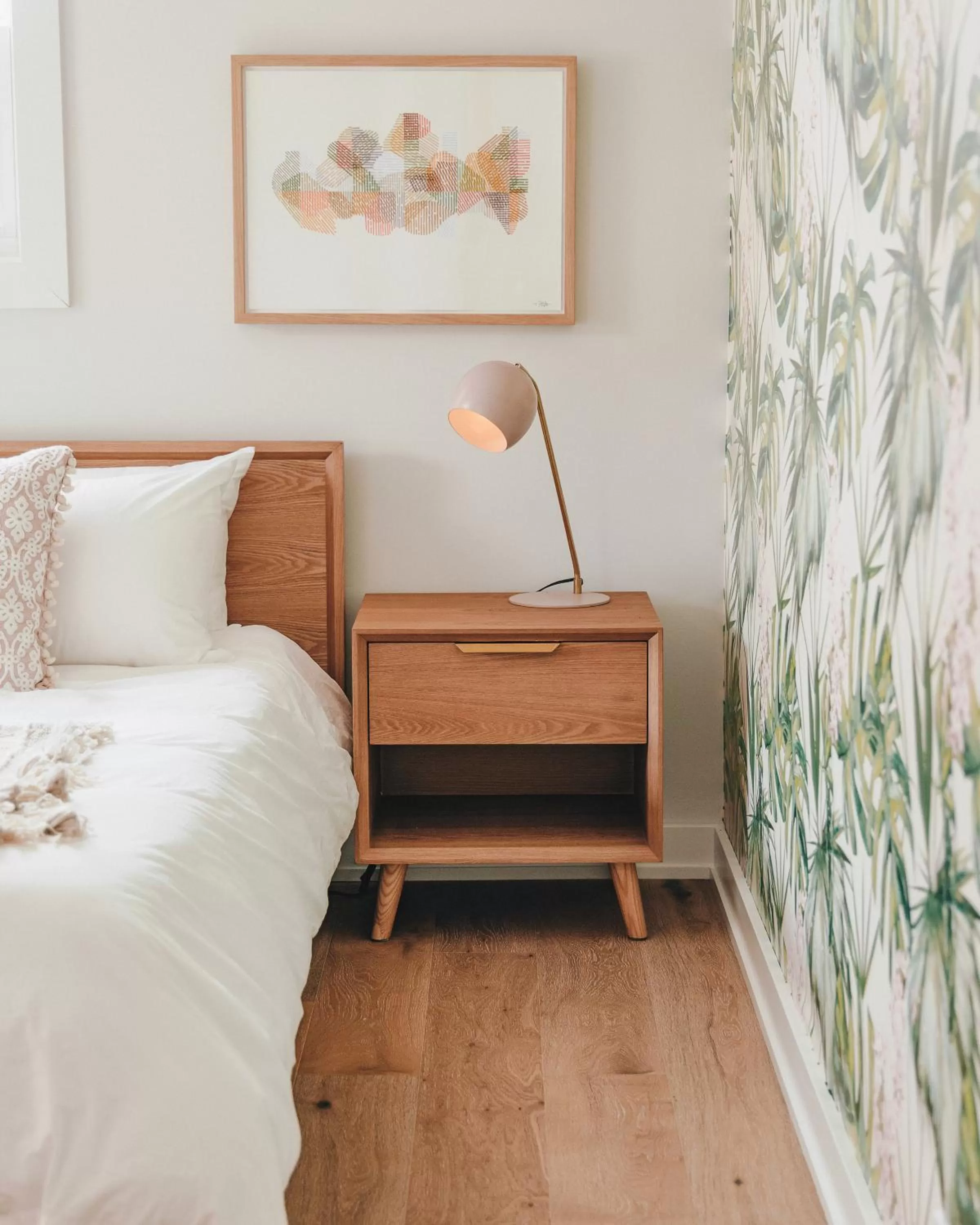 Bed in Penny's Motel