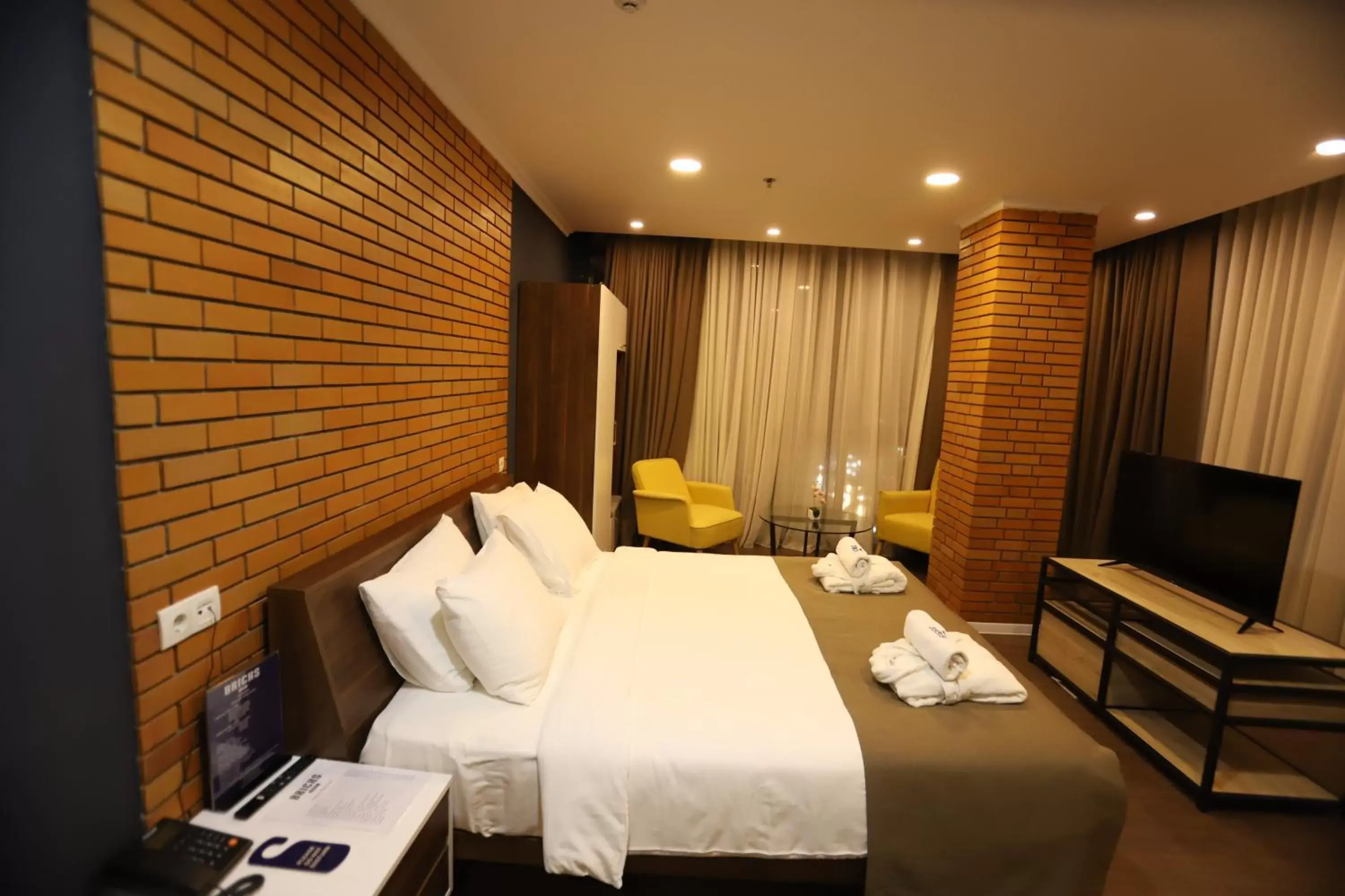 Bed in Bricks Hotel Bed in Bricks Hotel