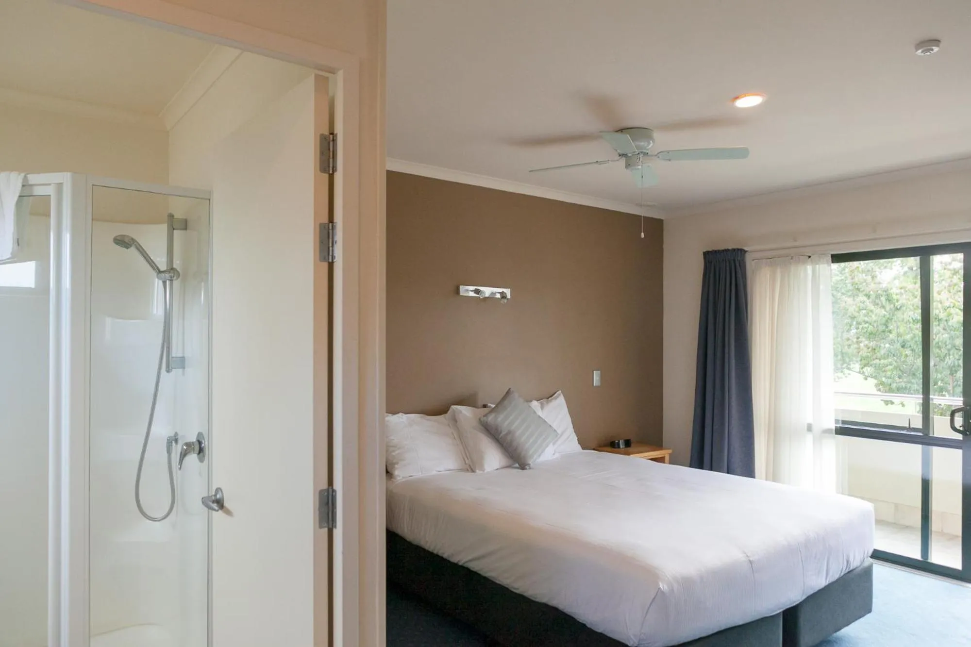 Bed in Stadium Motel