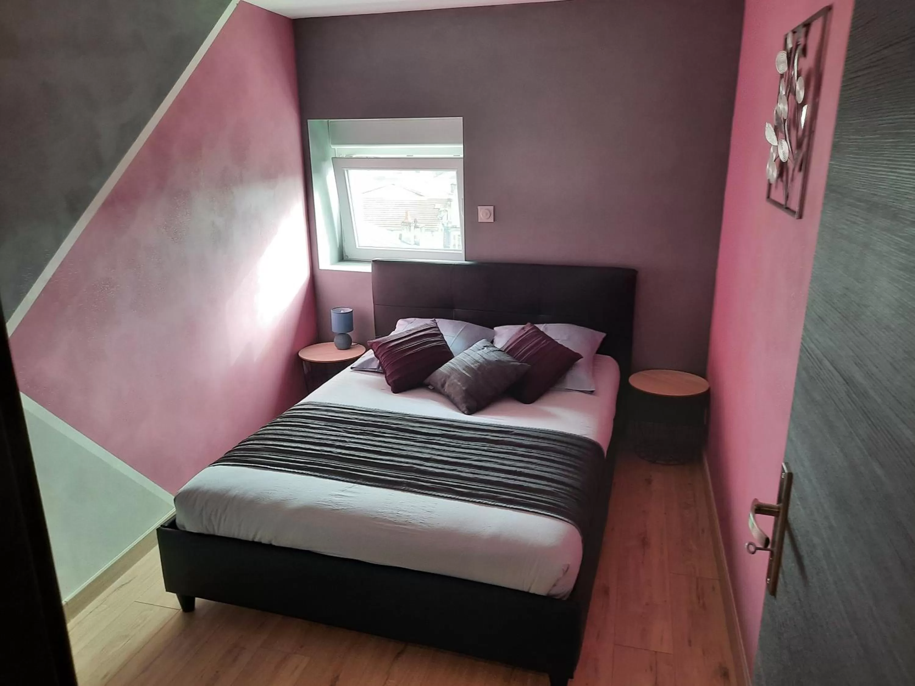 Bed in Chambre d'hôte et gîte chez Thomas et John