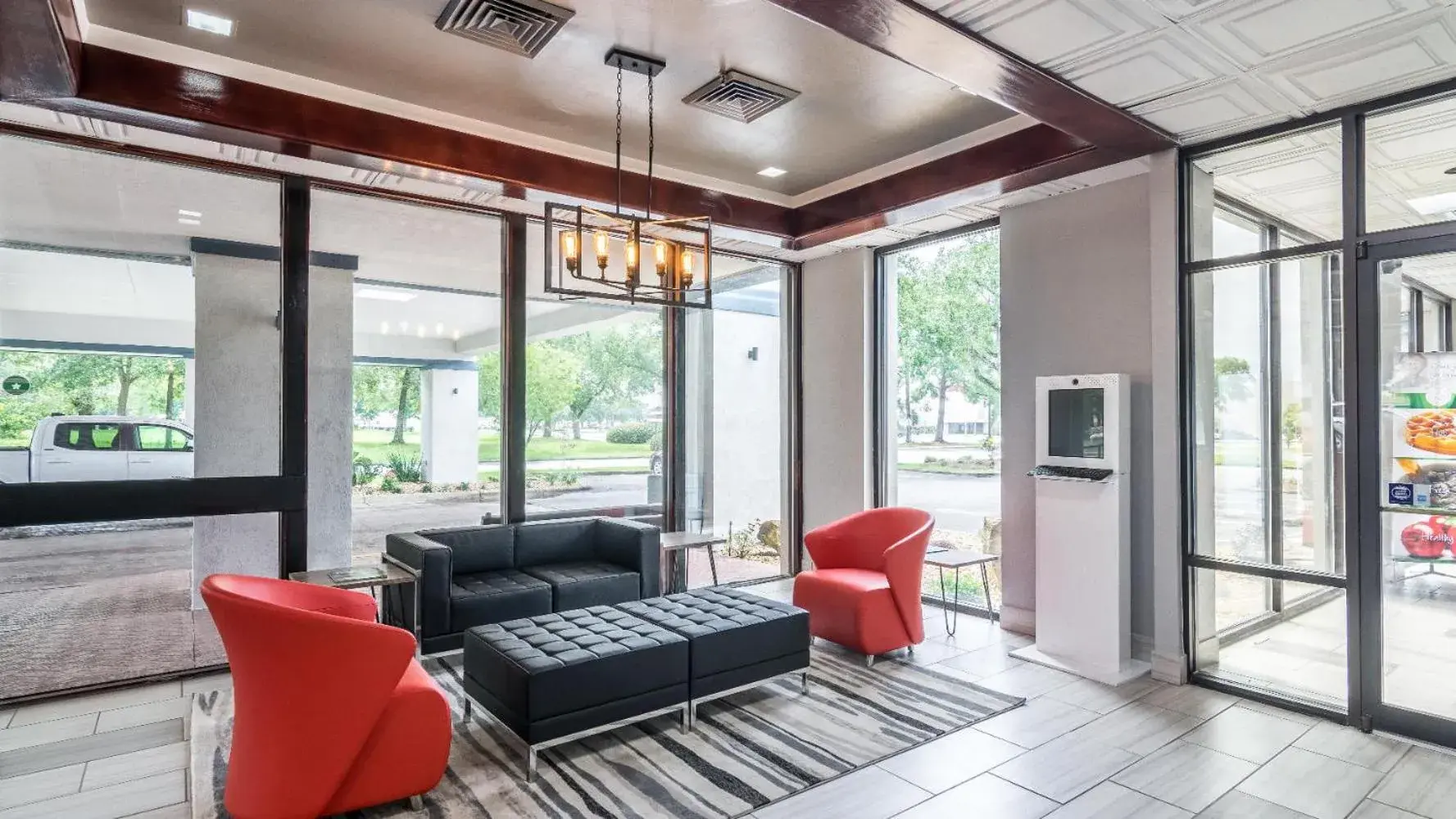 Lobby or reception, Seating Area in Rest and Relax Inn