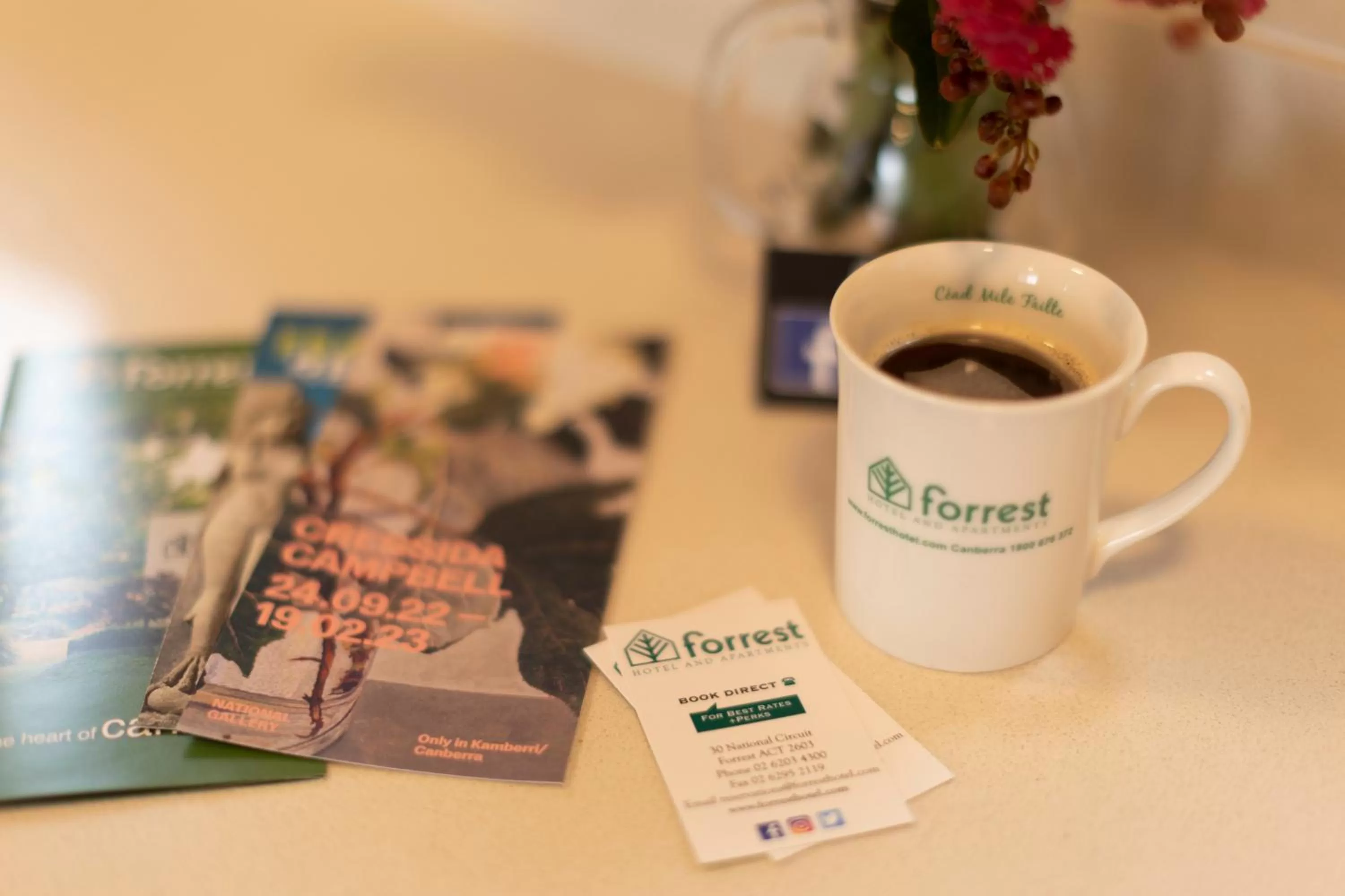 Coffee/tea facilities in Forrest Hotel & Apartments