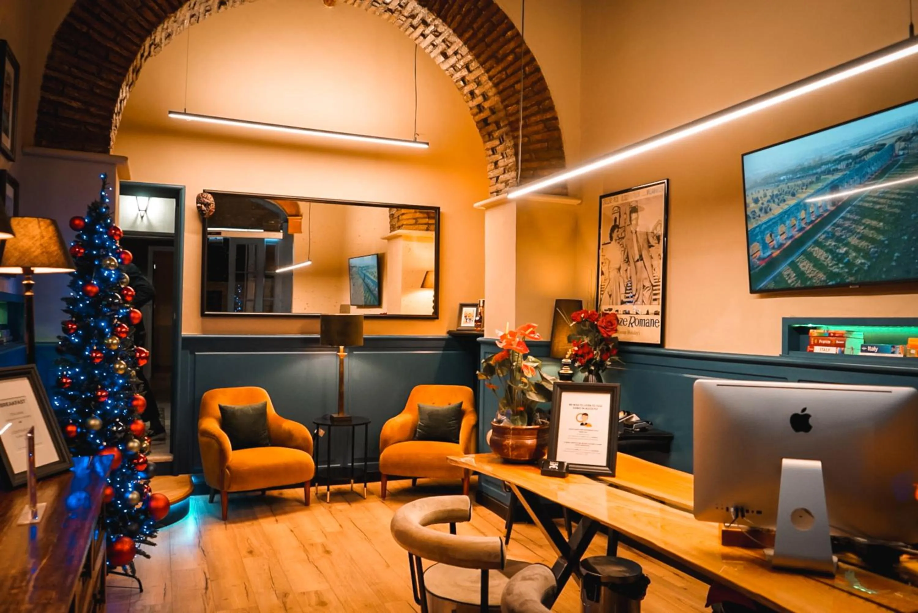 Lobby or reception in Basilio 55 Rome