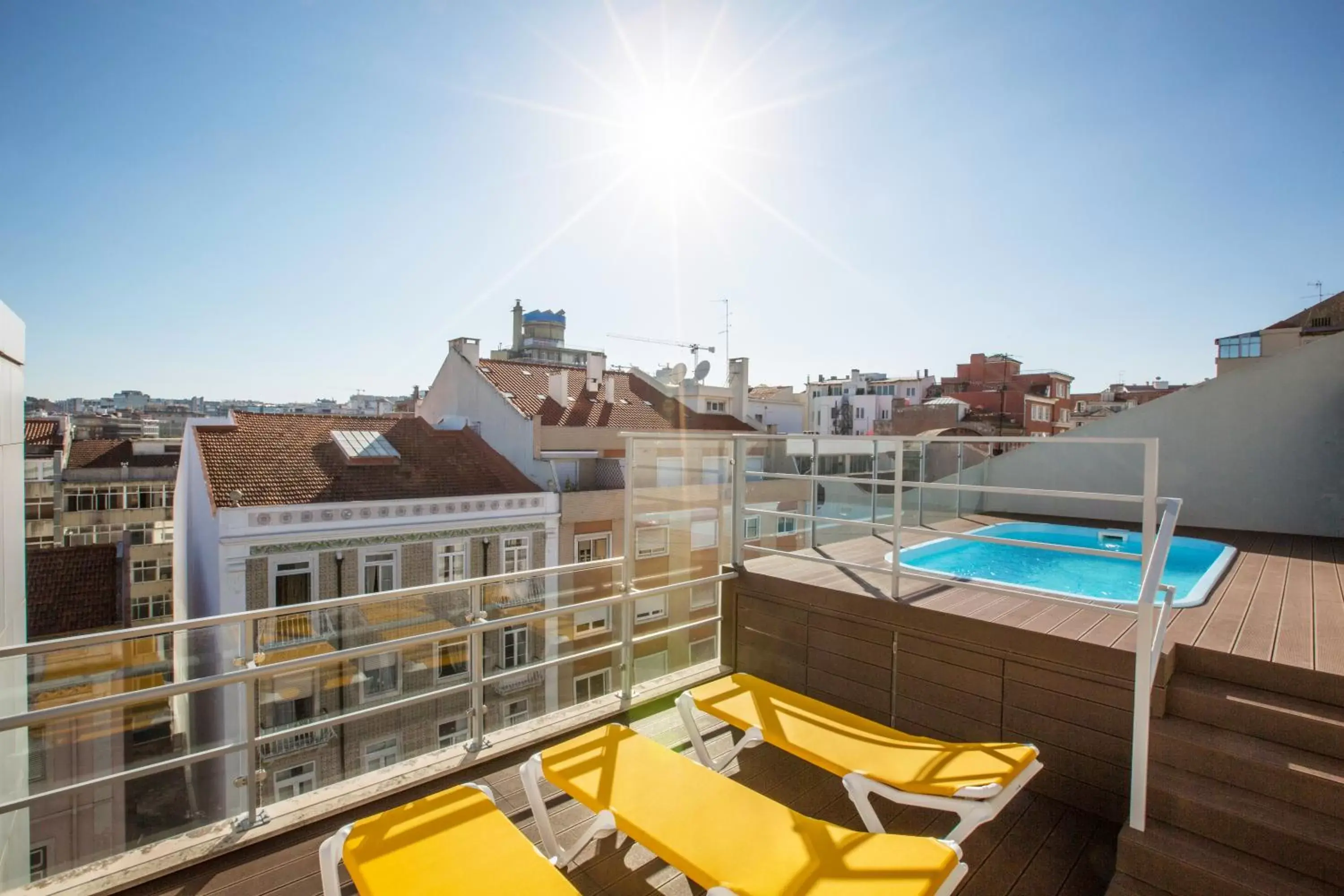 Swimming pool, Pool View in Hotel 3K Madrid