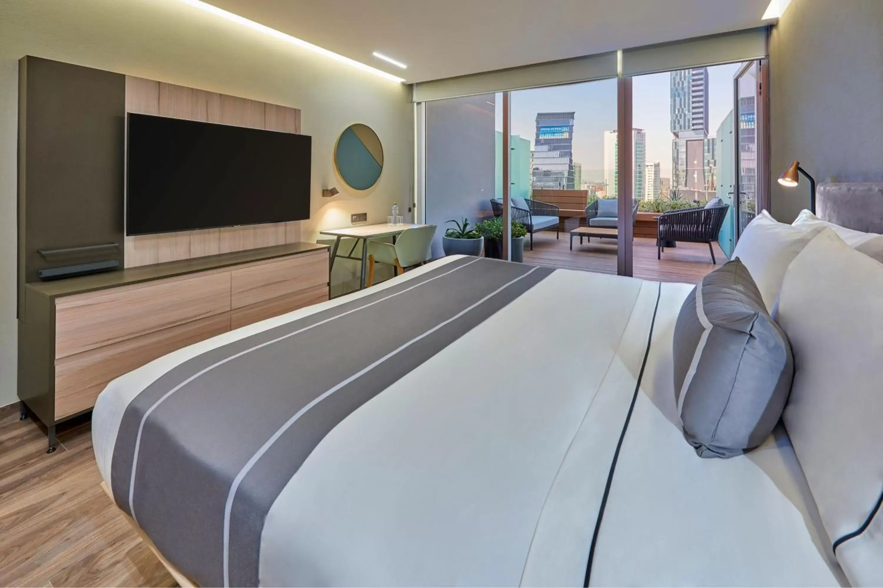 King Room with Terrace in City Express Plus by Marriott Guadalajara Providencia King Room with Terrace in City Express Plus by Marriott Guadalajara Providencia