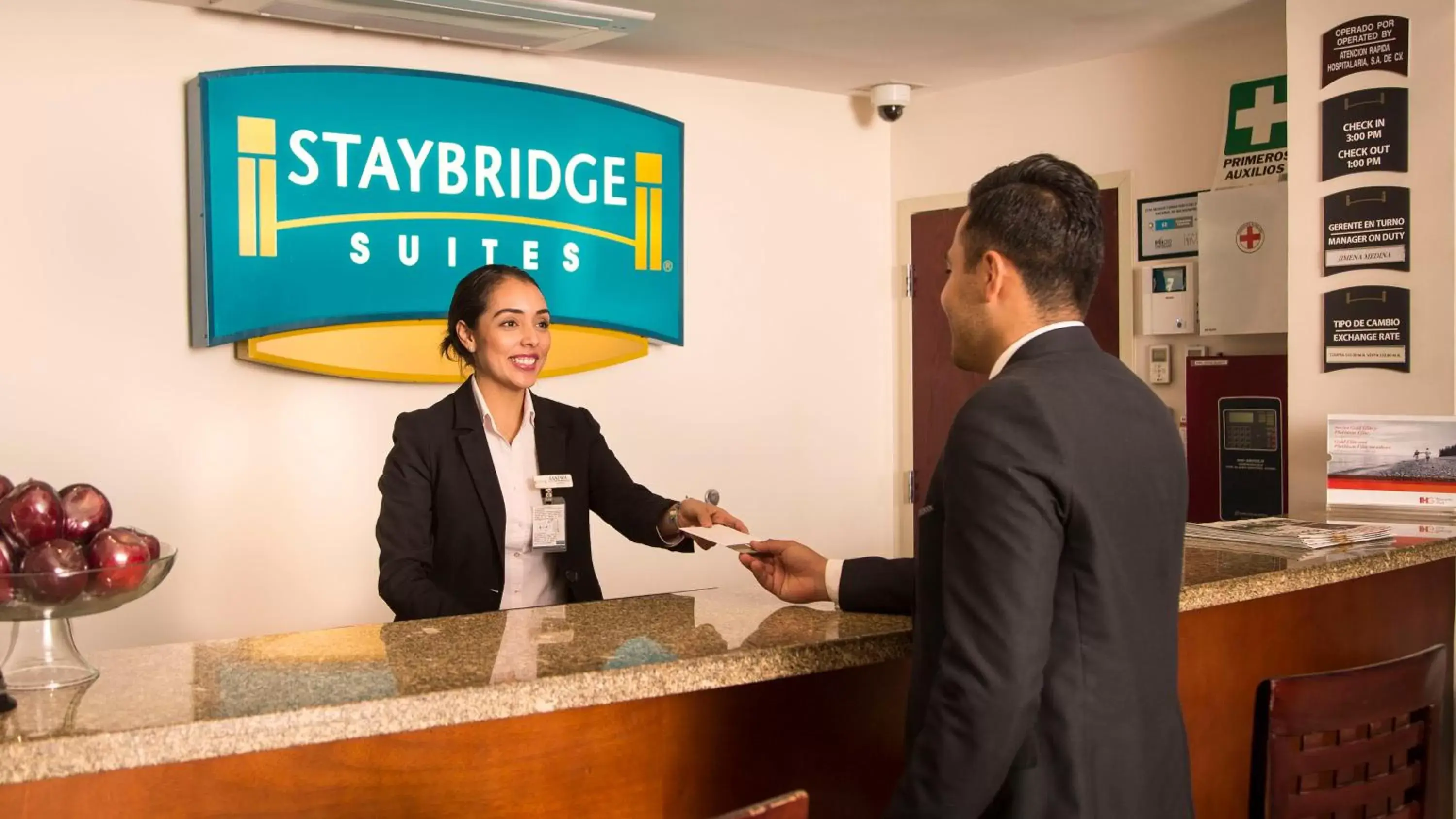 Property building, Lobby/Reception in Staybridge Suites Queretaro, an IHG Hotel