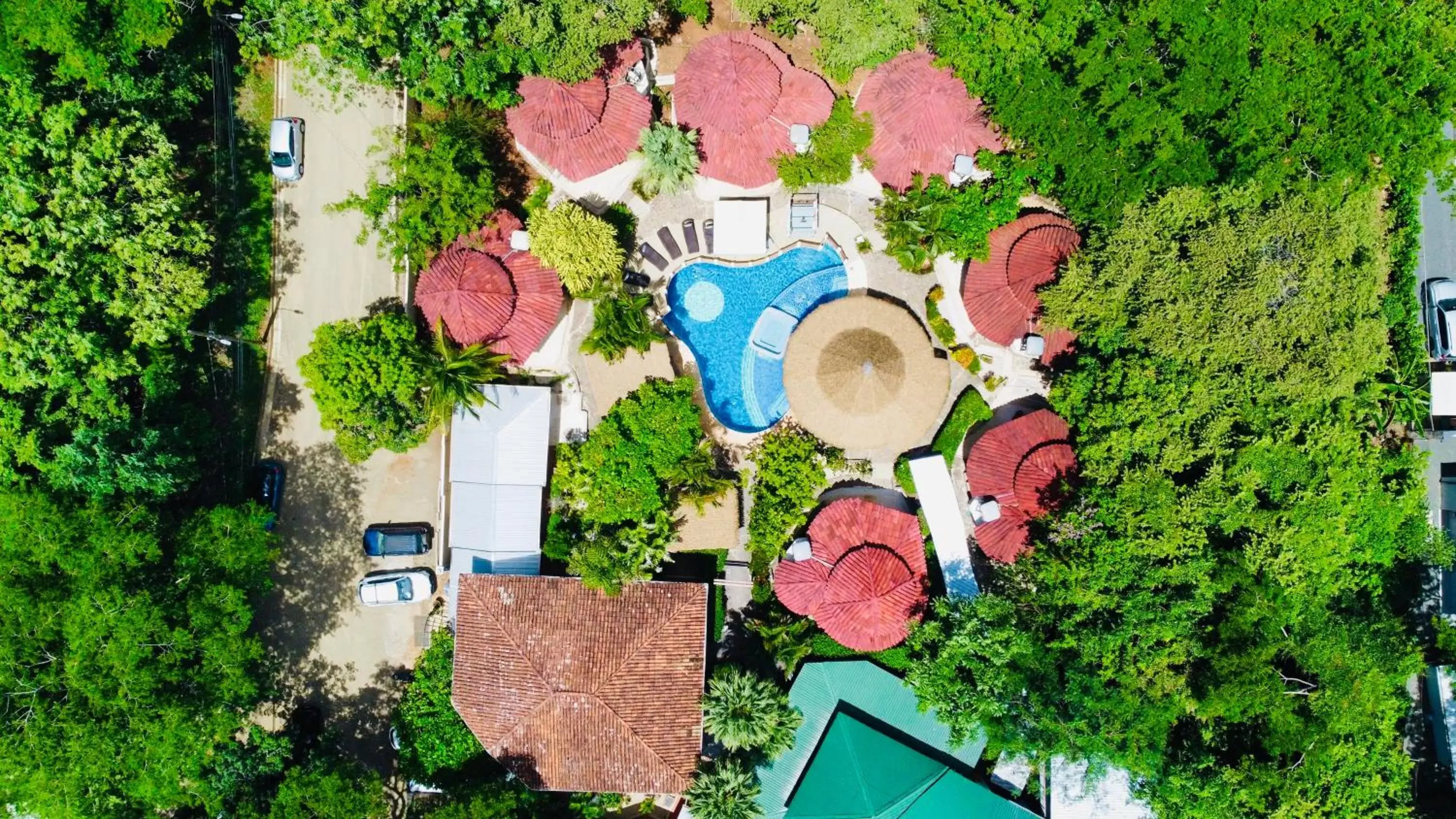 Property building, Bird's-eye View in Hotel Luna Llena