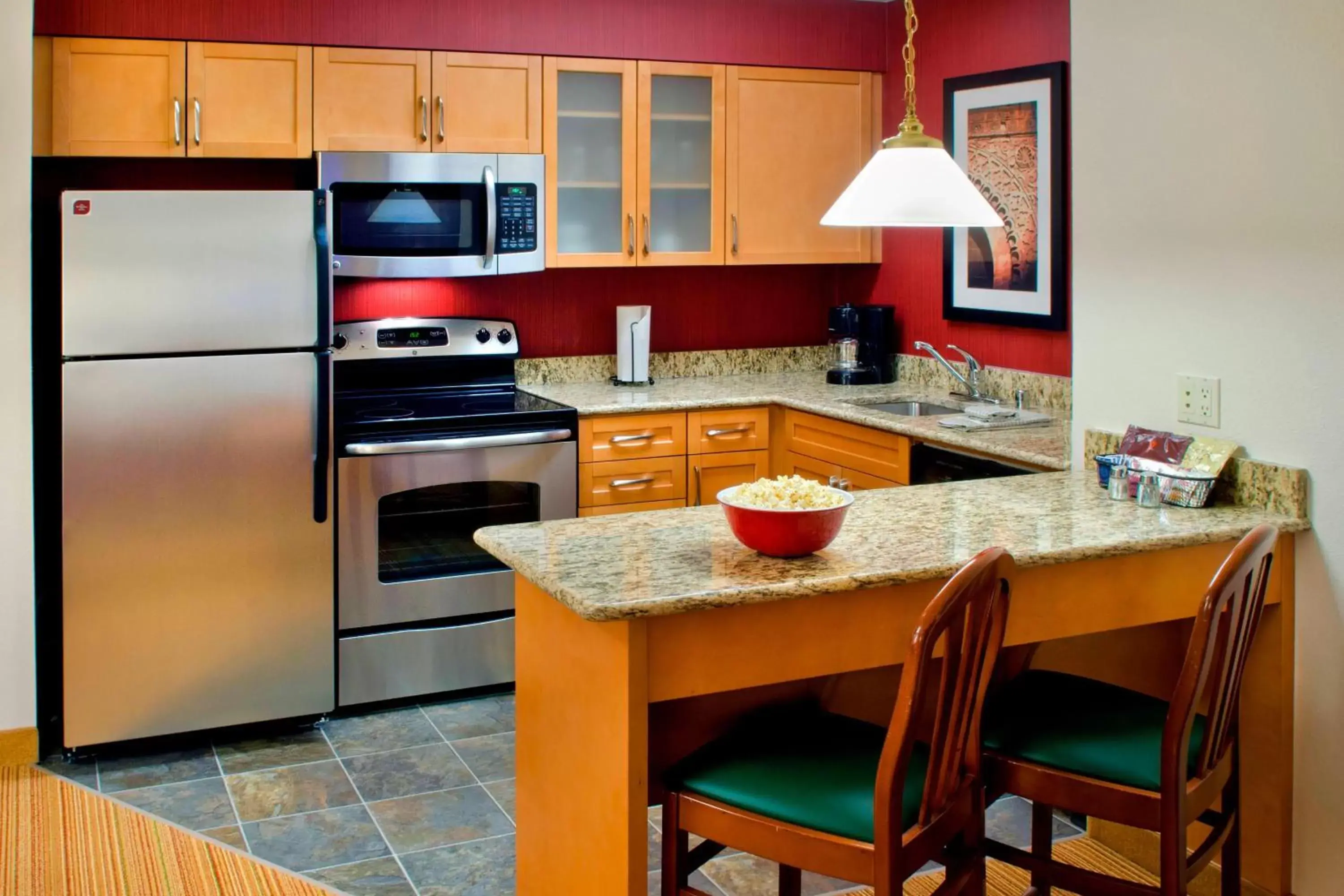 Kitchen or kitchenette, Kitchen/Kitchenette in Residence Inn Boston Andover