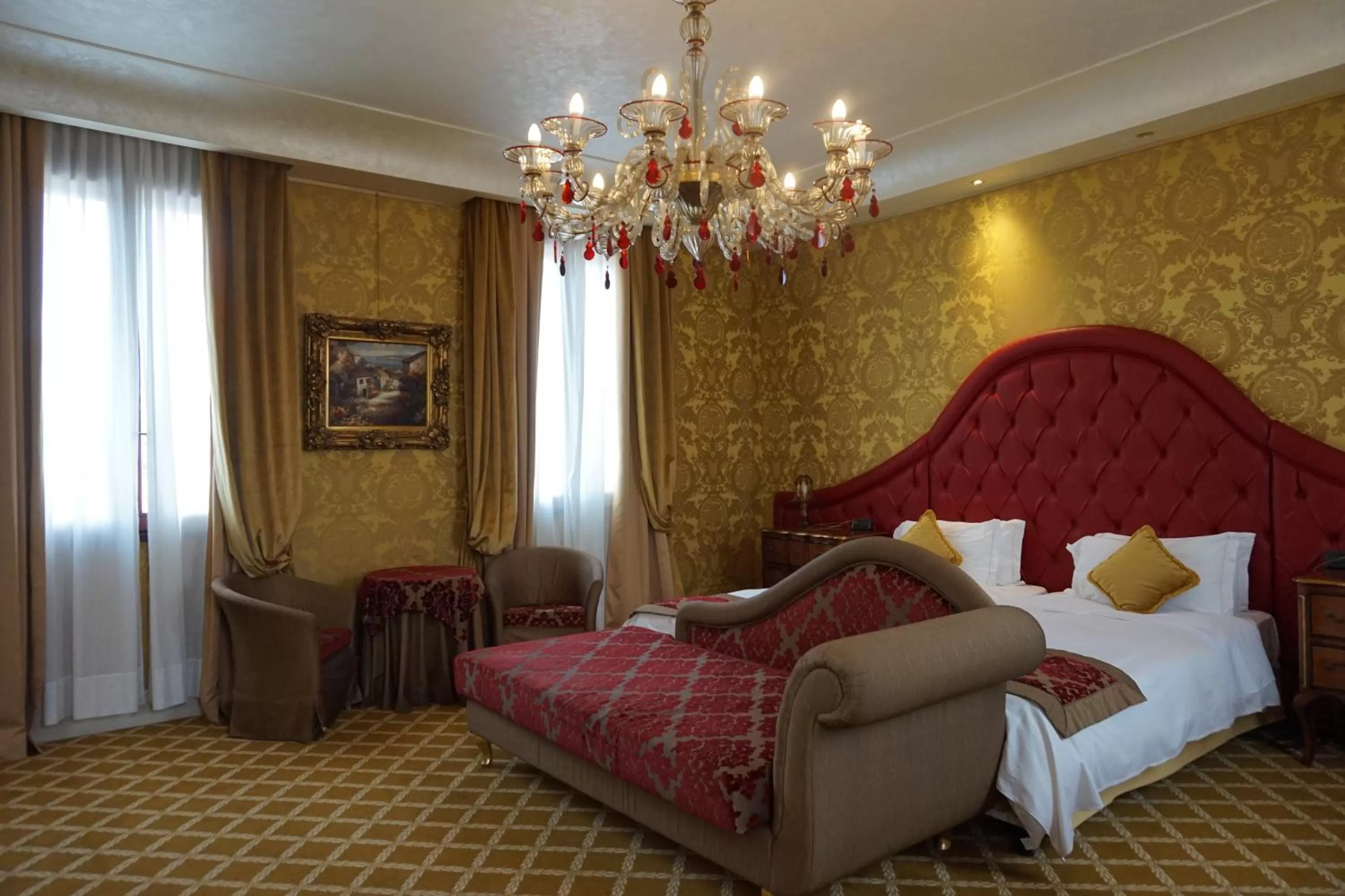 Bed in Pesaro Palace